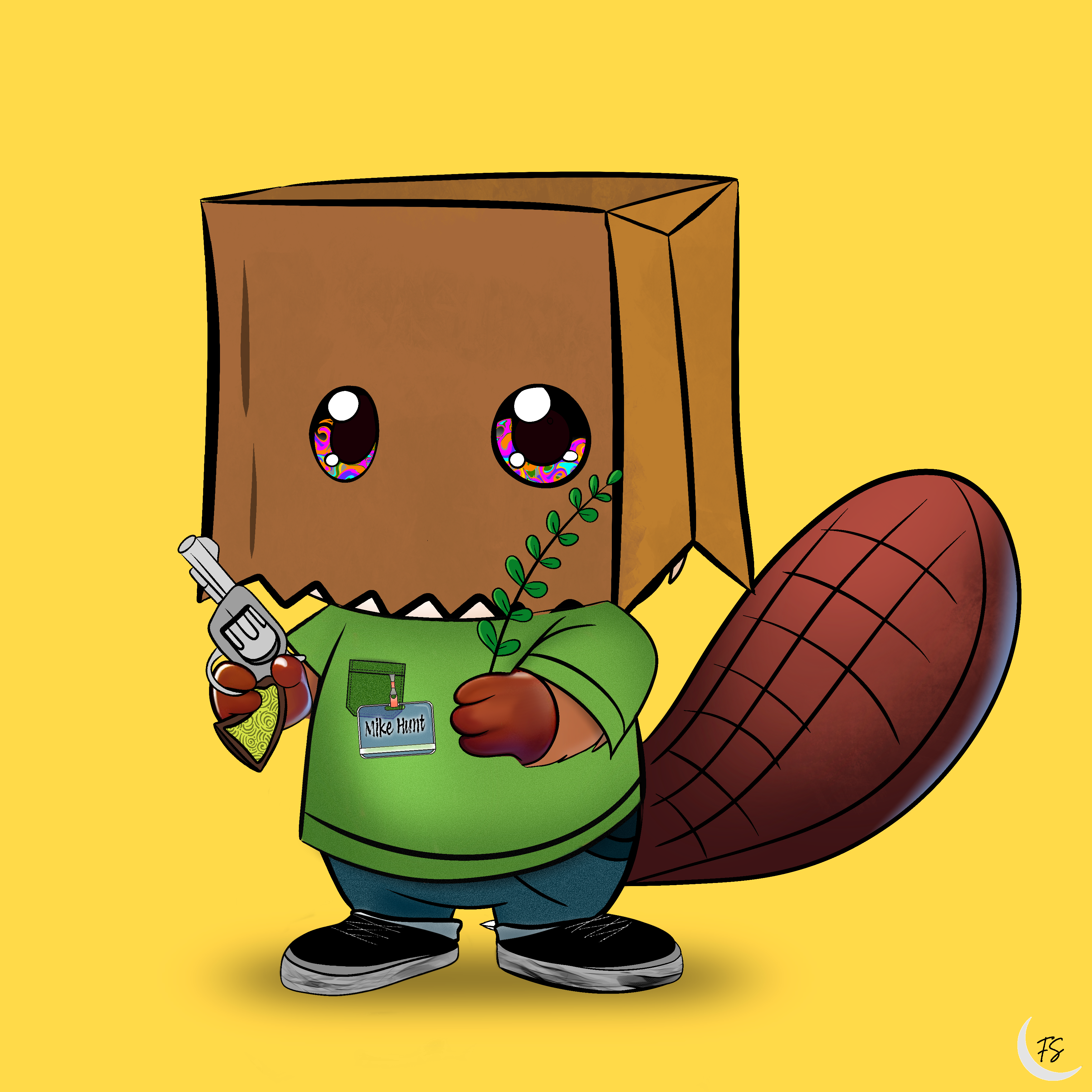 Unleashing Mike Hunt #058 NFT on Algorand