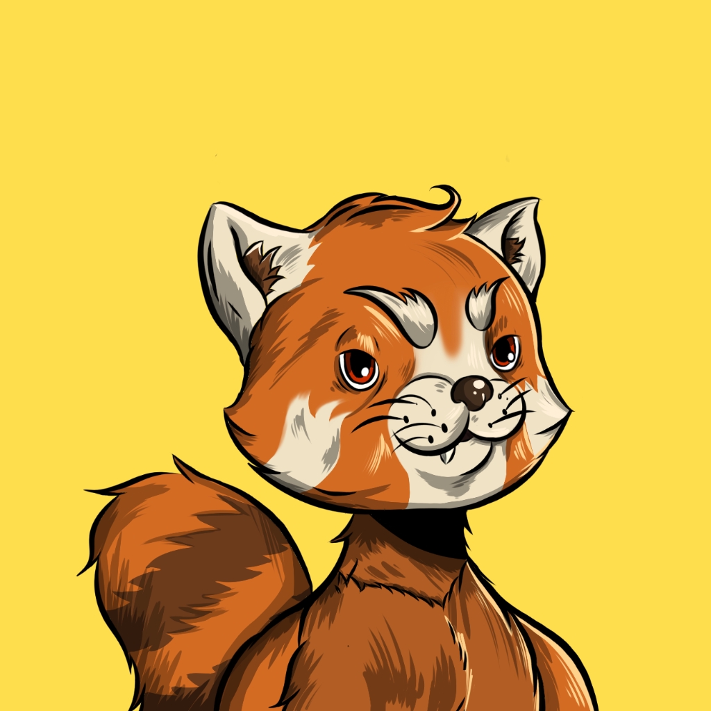 Algo Red Panda 001 NFT on Algorand
