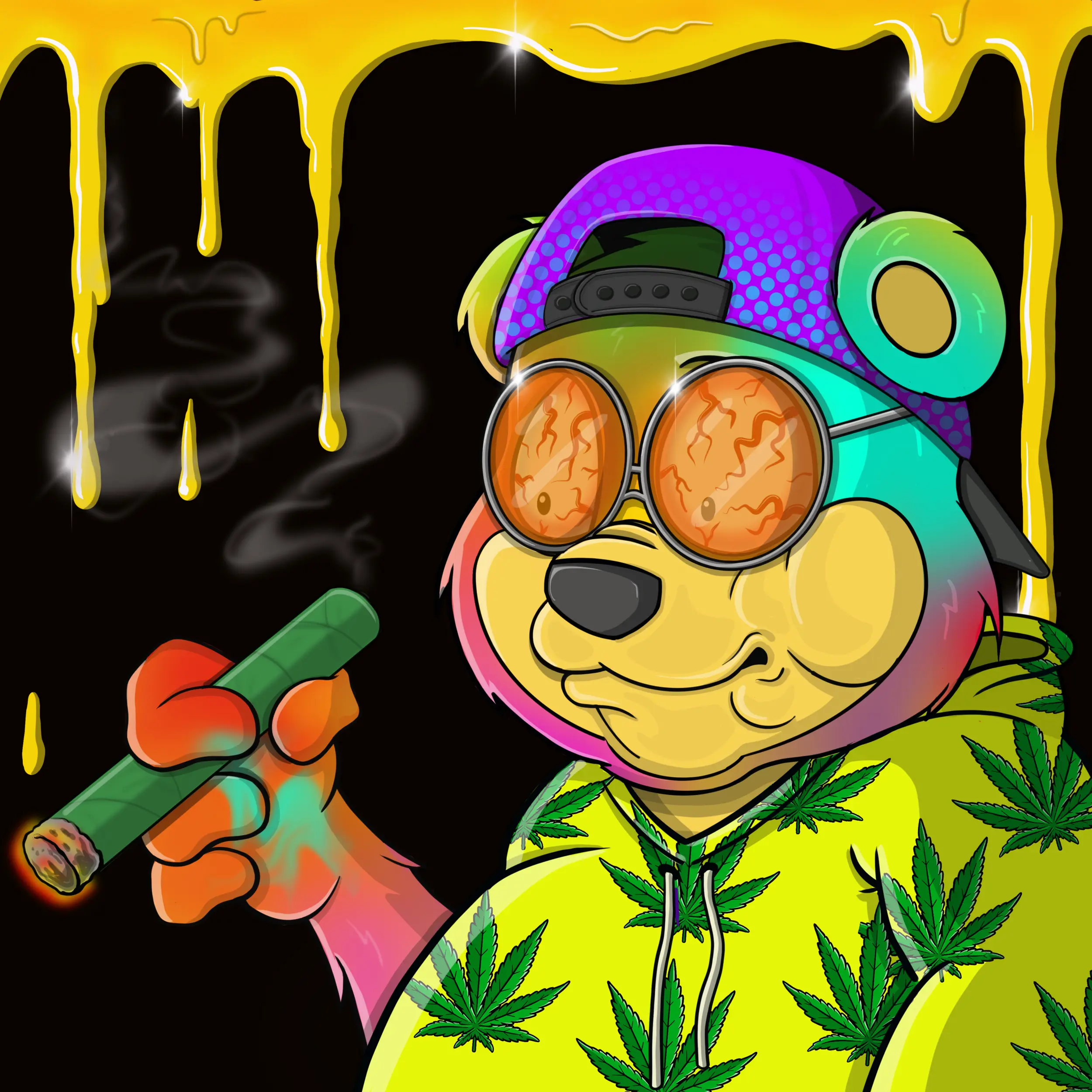 Burnin Bears #1996 NFT on Algorand