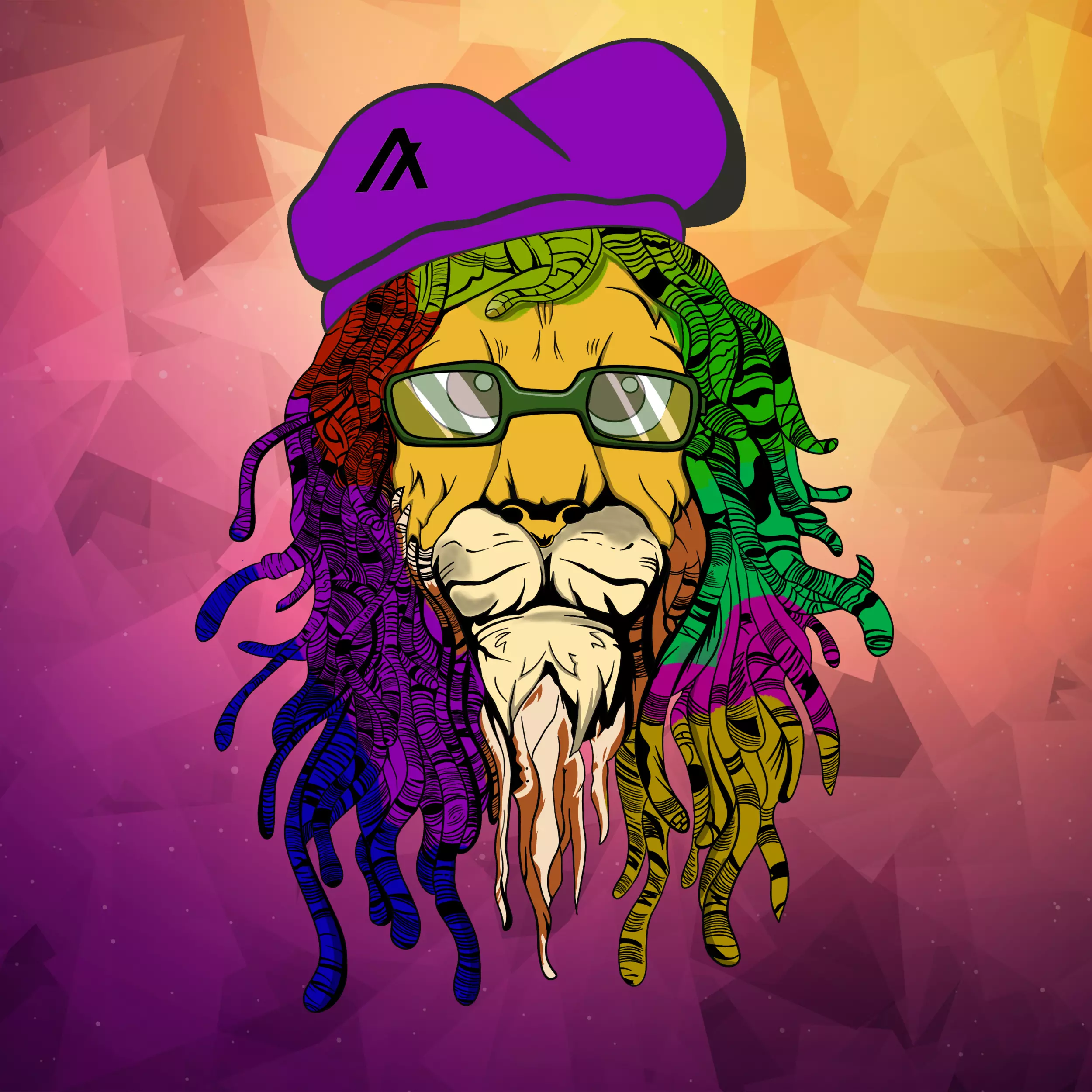 Reggae Lions #12 NFT on Algorand