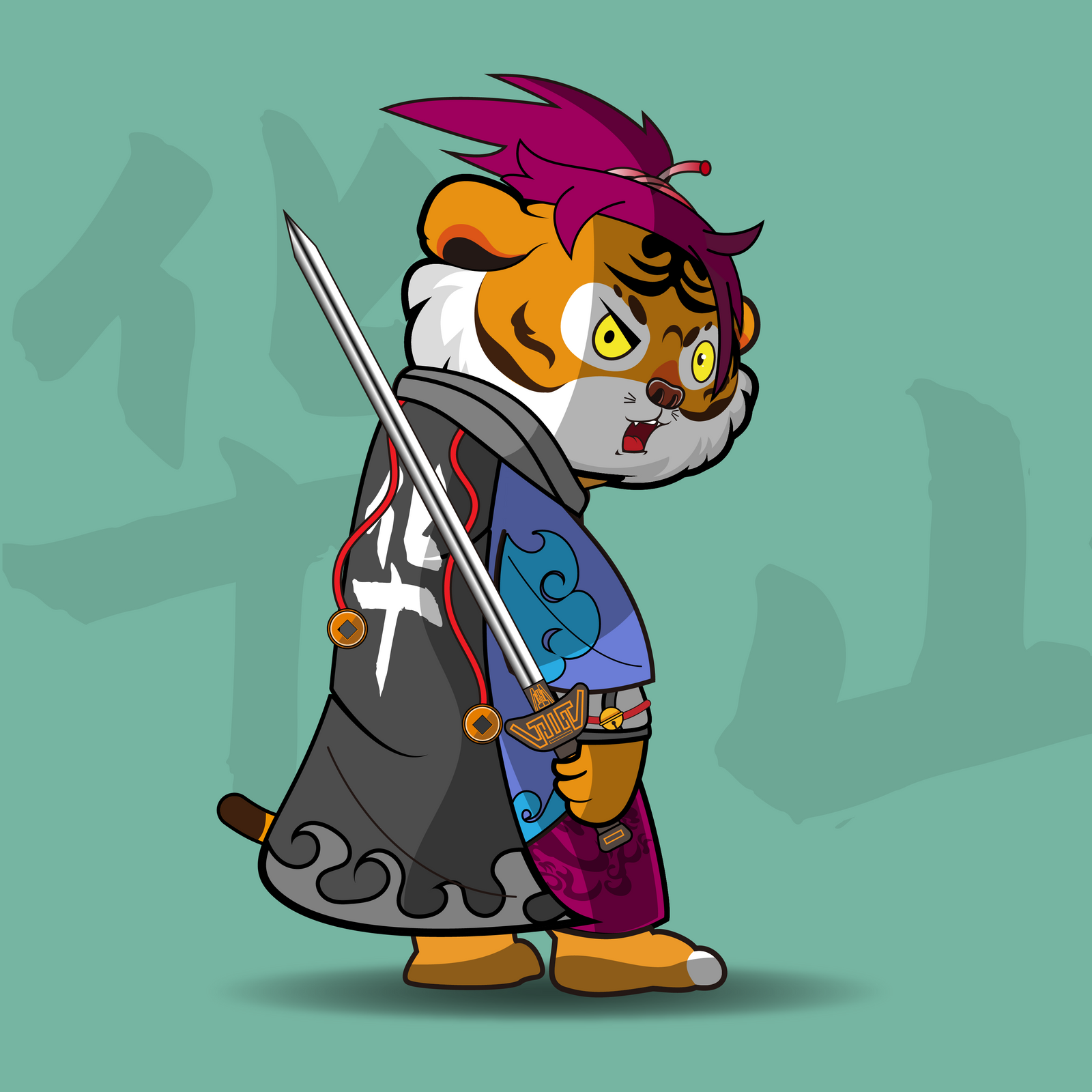 Wushu Chi #0858 NFT on Algorand