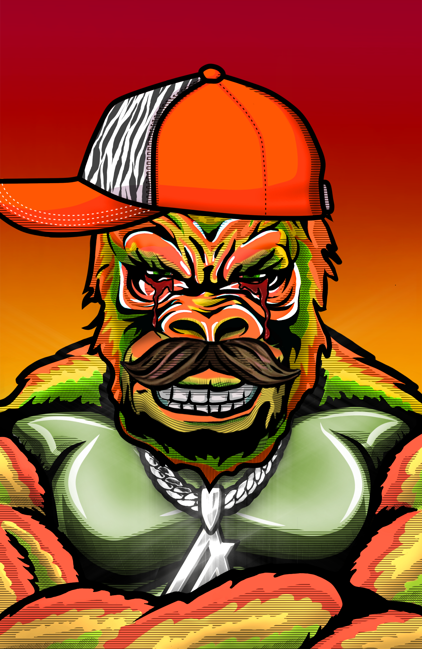 Gangster Gorilla 688 NFT on Algorand