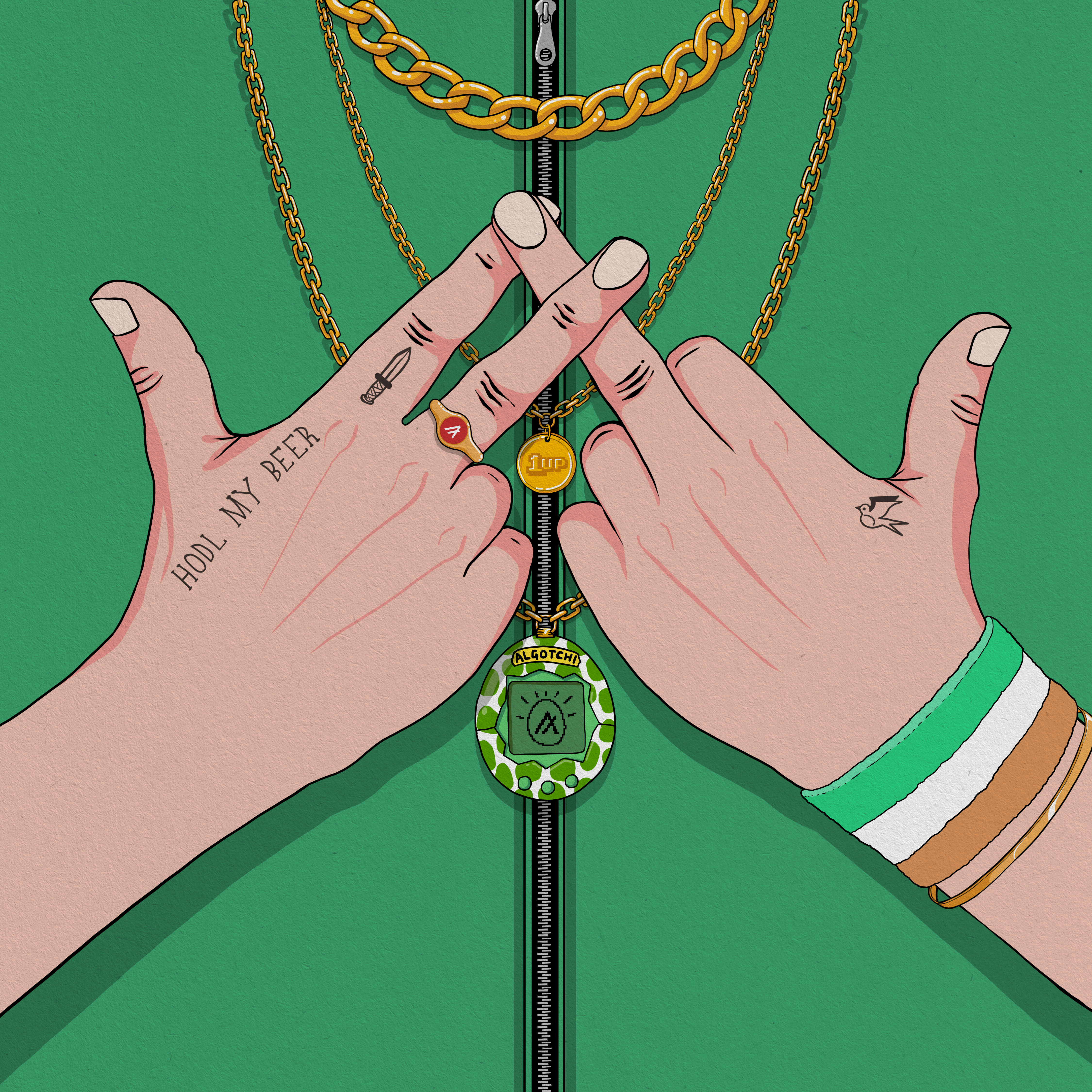 Algo Hands #0080 NFT on Algorand
