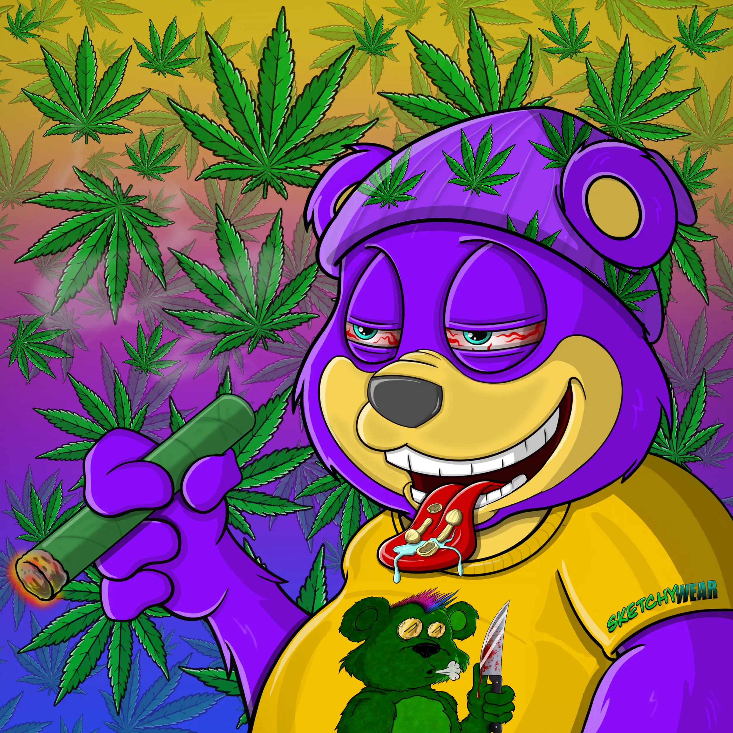Burnin Bears #2 NFT on Algorand