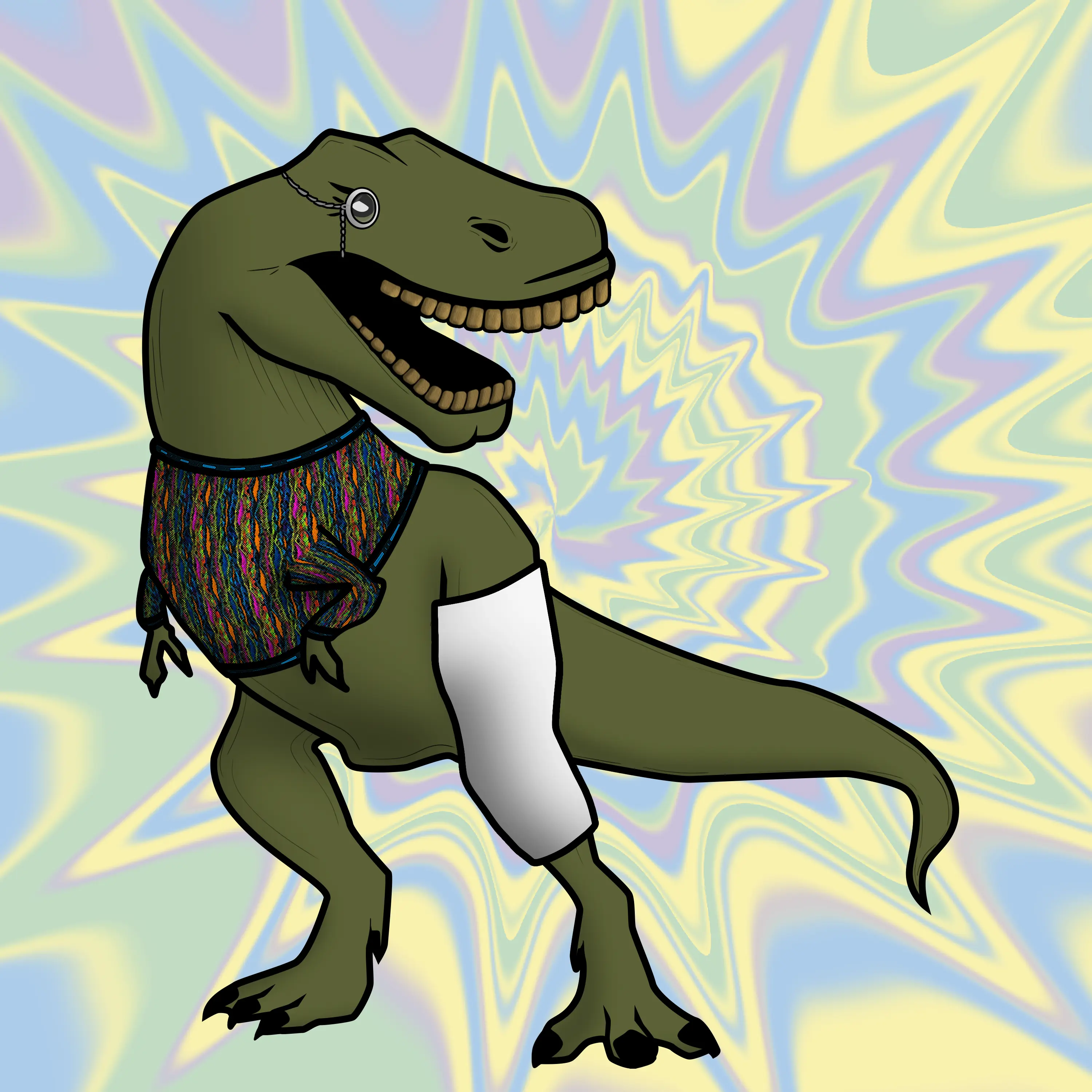 Image of Algosaur Evolution #2254