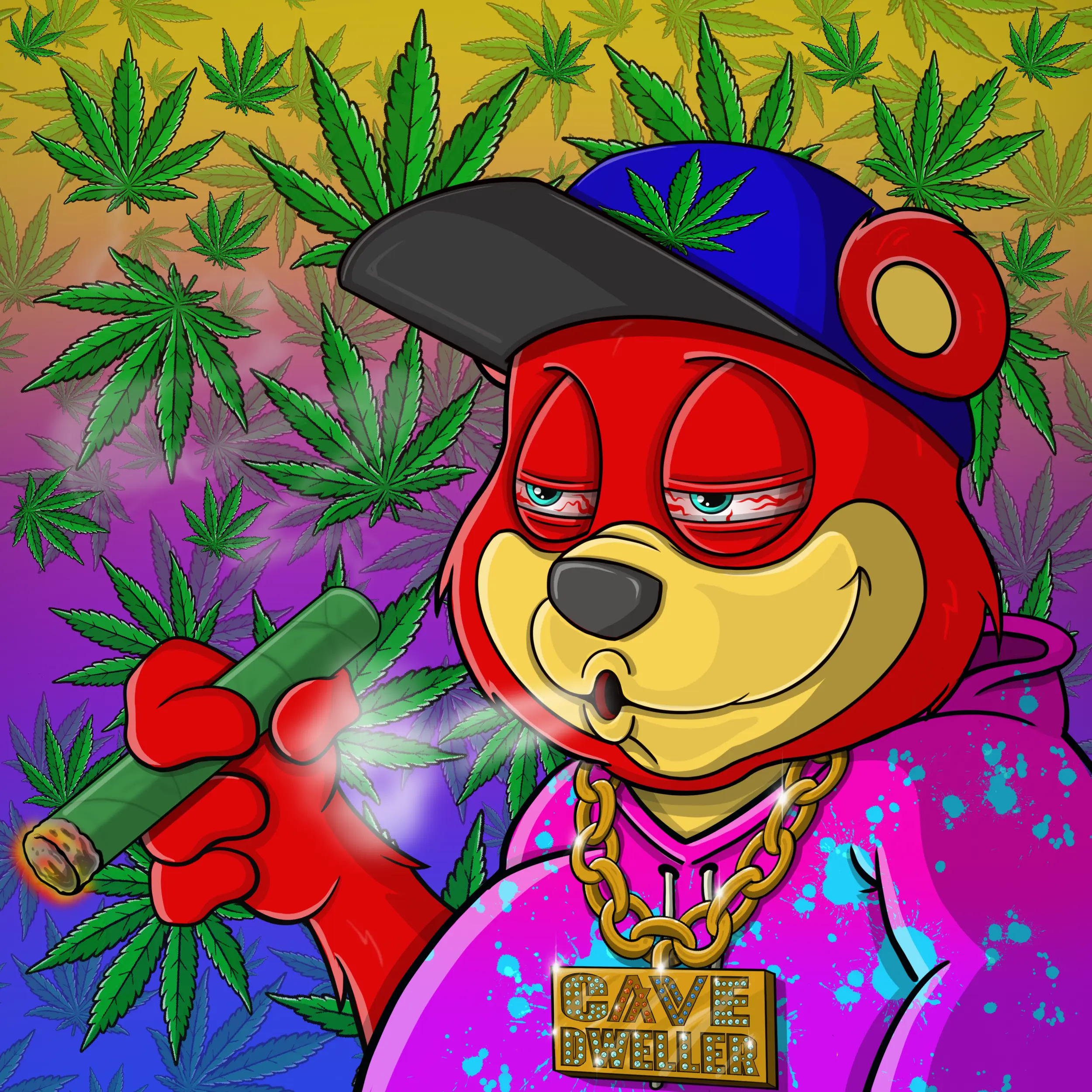 Burnin Bears #104 NFT on Algorand