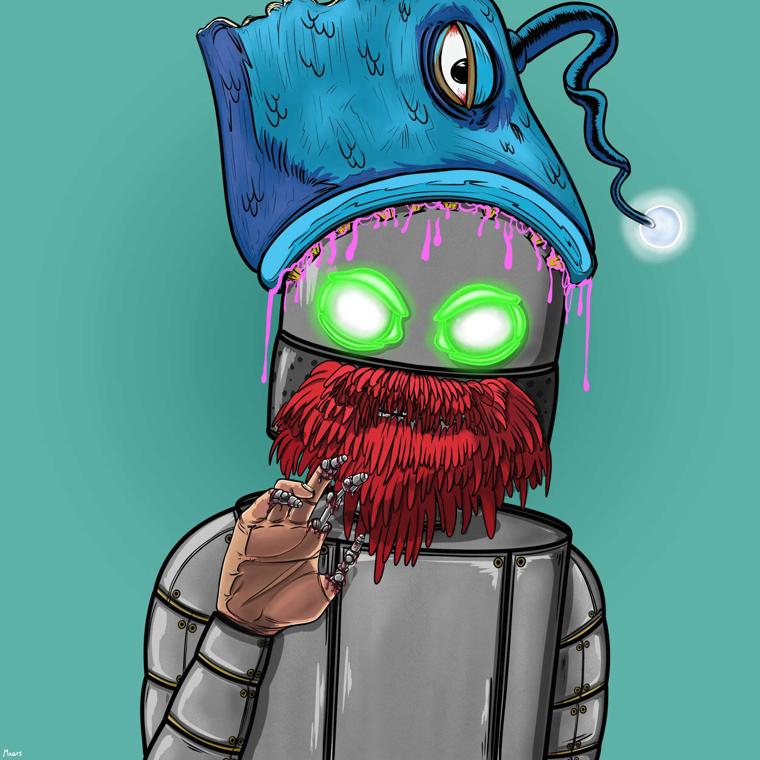 Mental Marvin #2764 NFT on Algorand