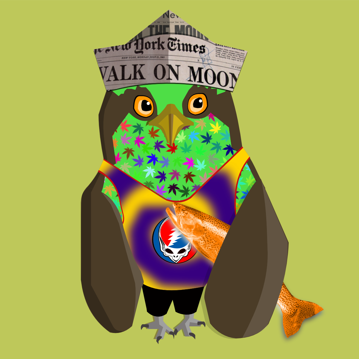 Baby Osprey #1850 NFT on Algorand