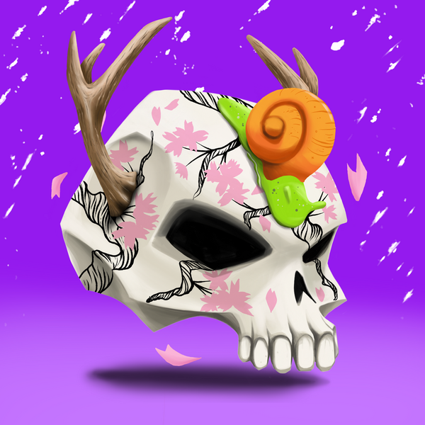 An image of AlgoSeas Skull #2