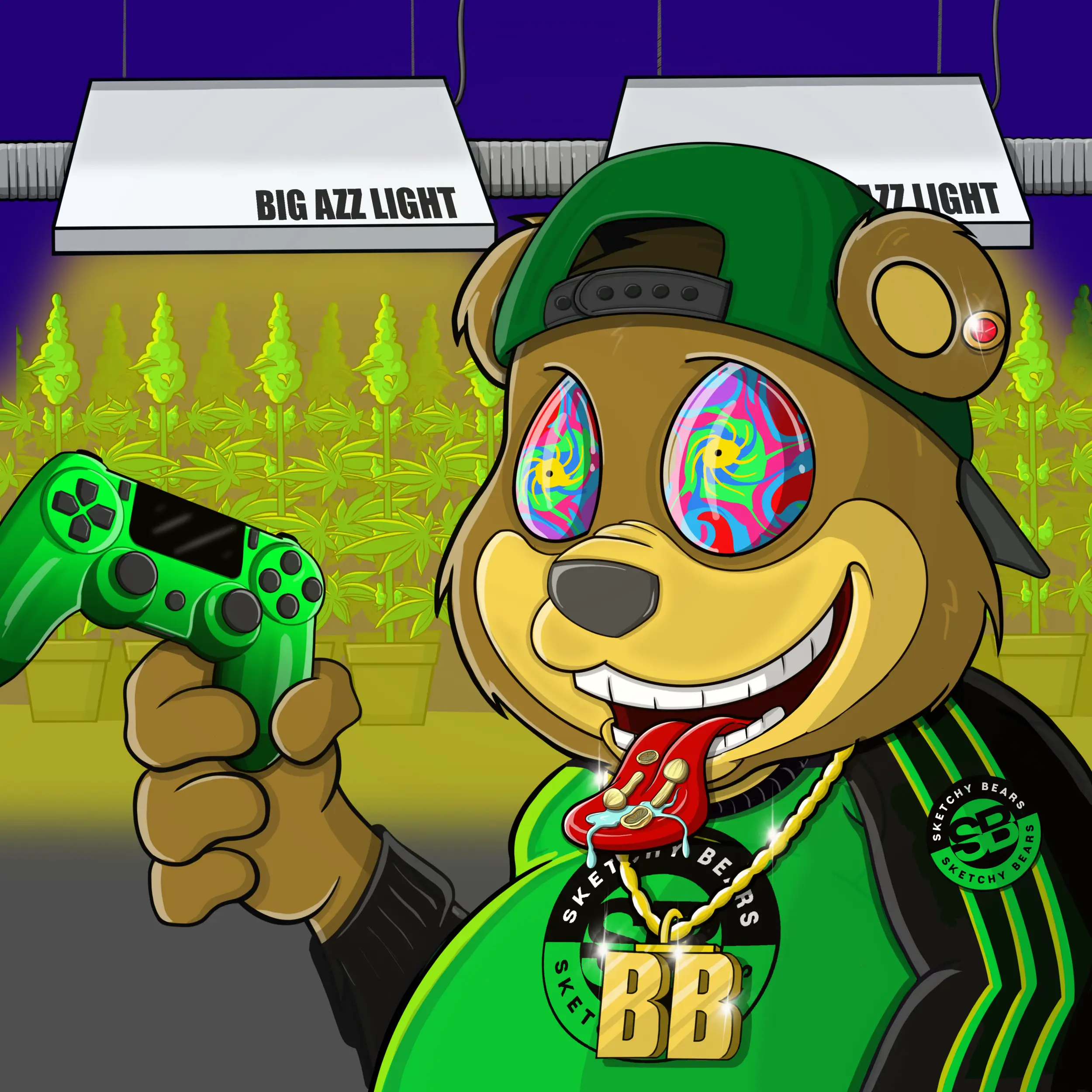 Burnin Bears #1534 NFT on Algorand