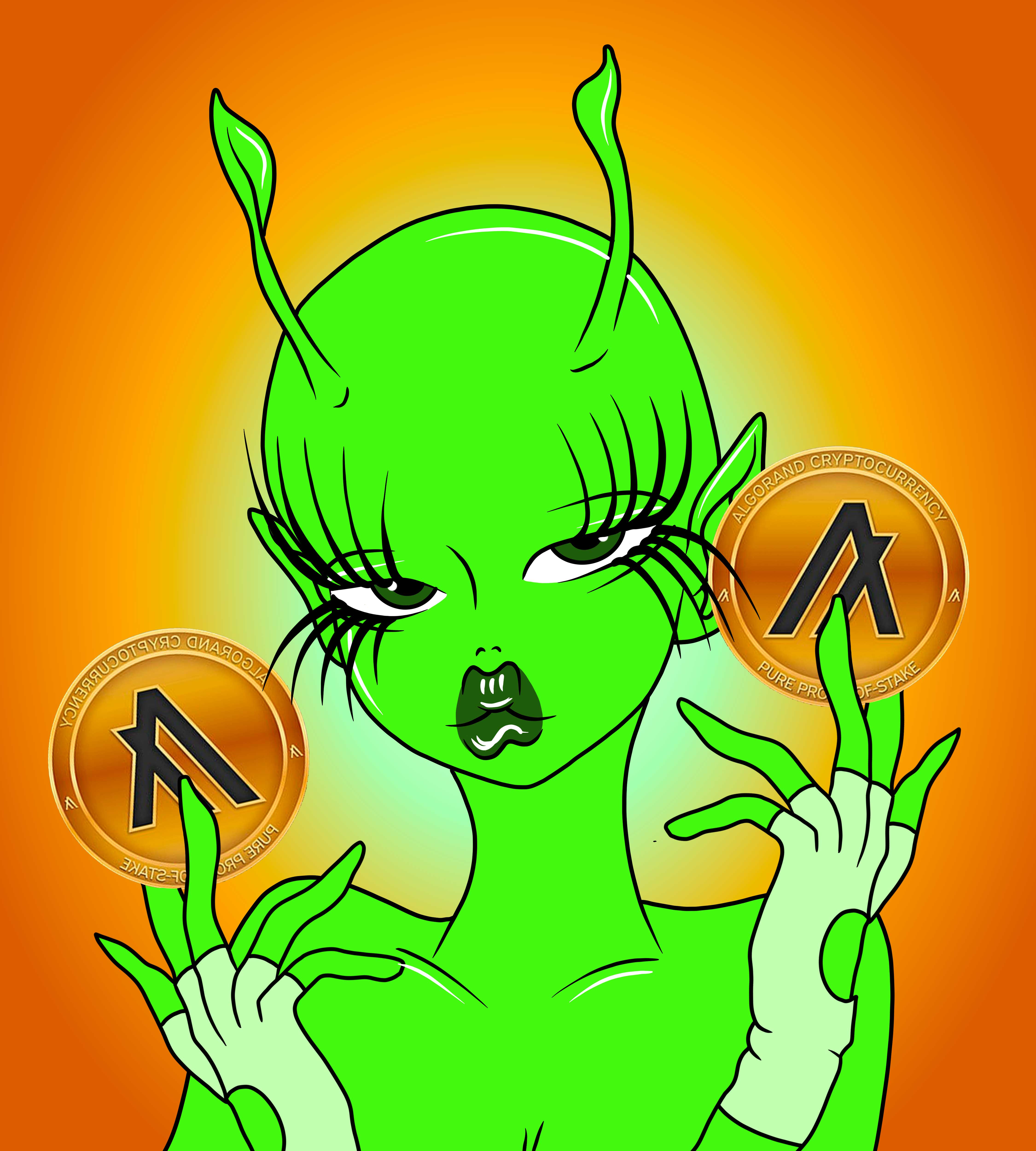 Bored Alien 41 NFT on Algorand