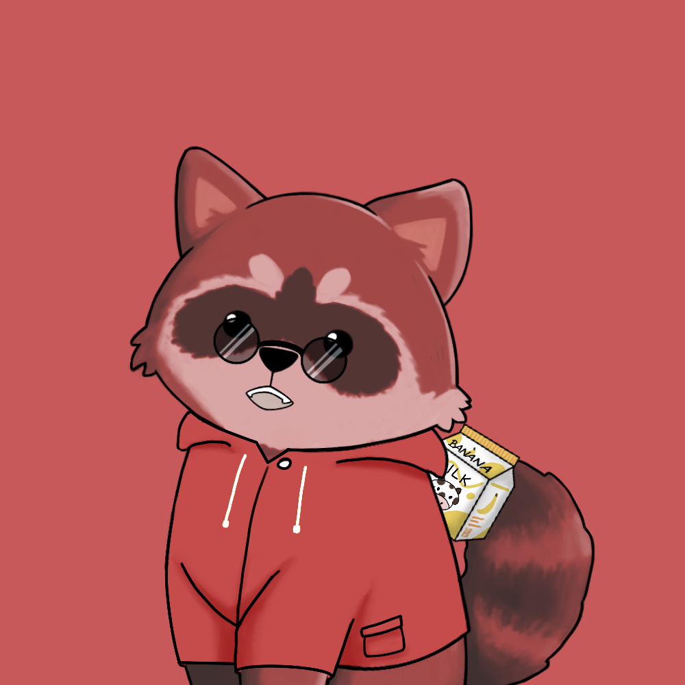 Raccoon #536 NFT on Algorand