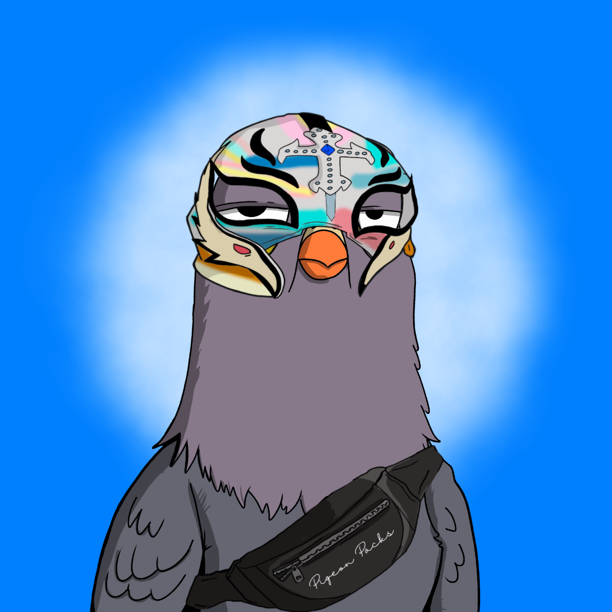 Ghetto Pigeons #0697 NFT on Algorand