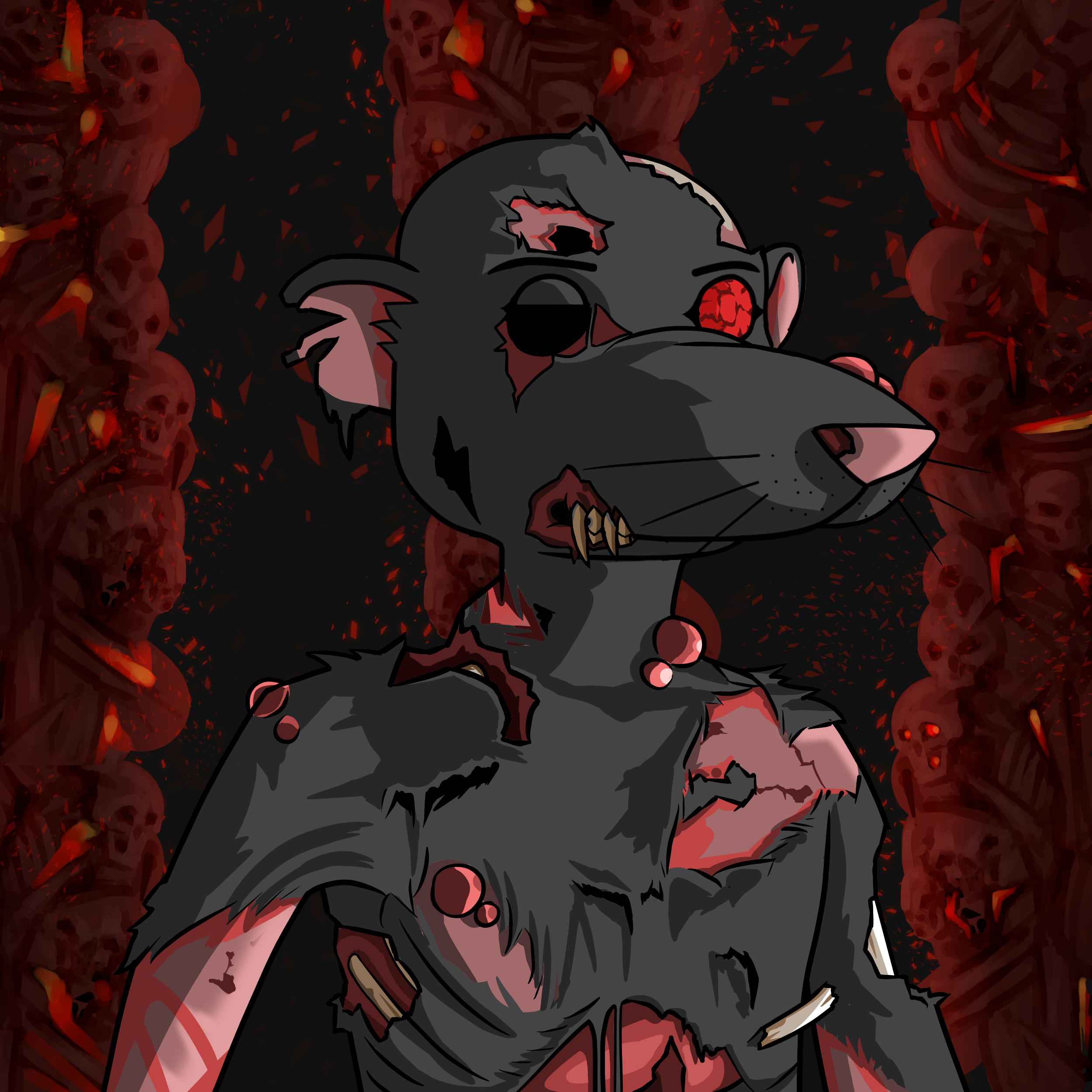 CheekyRodent #9 NFT on Algorand