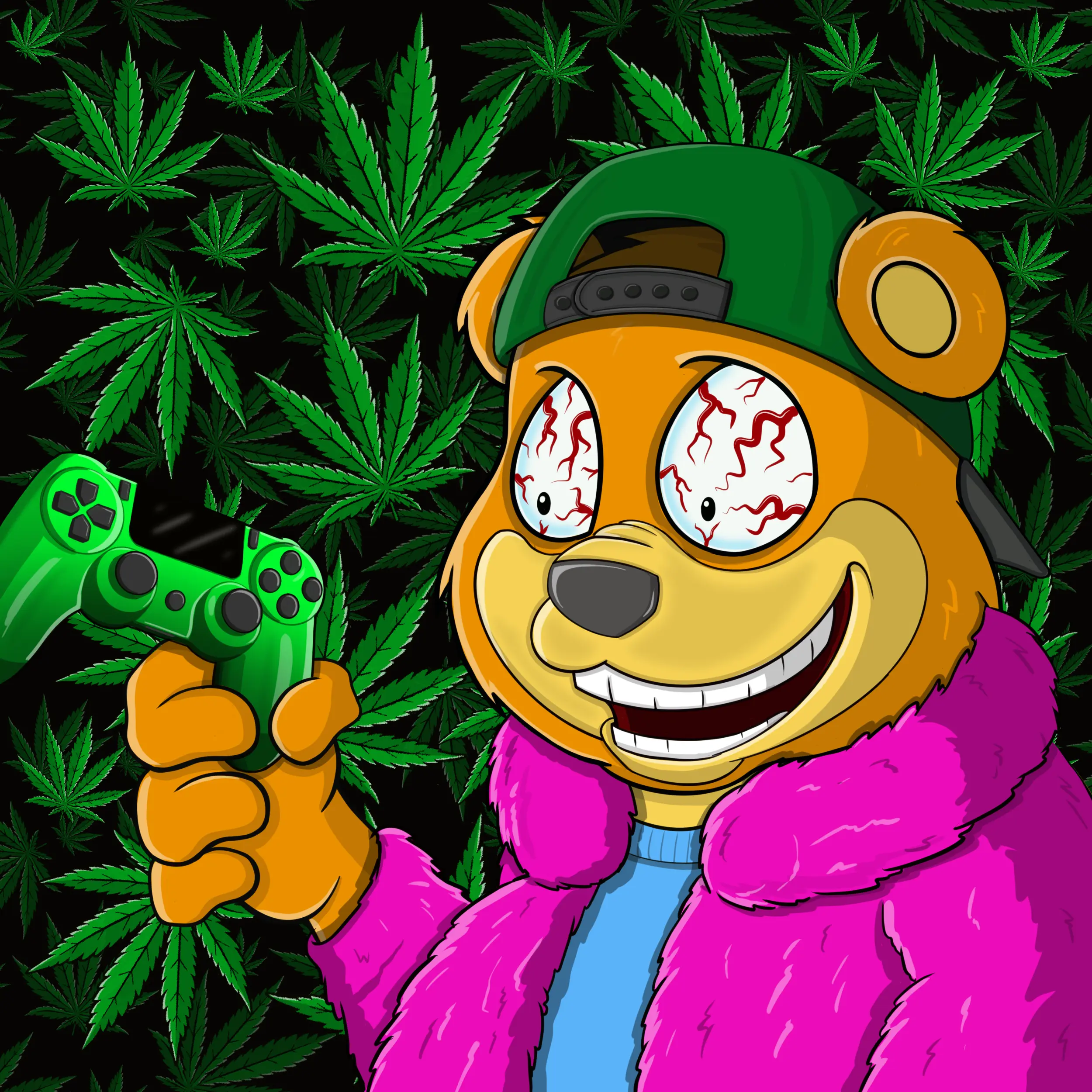 Burnin Bears #816 NFT on Algorand