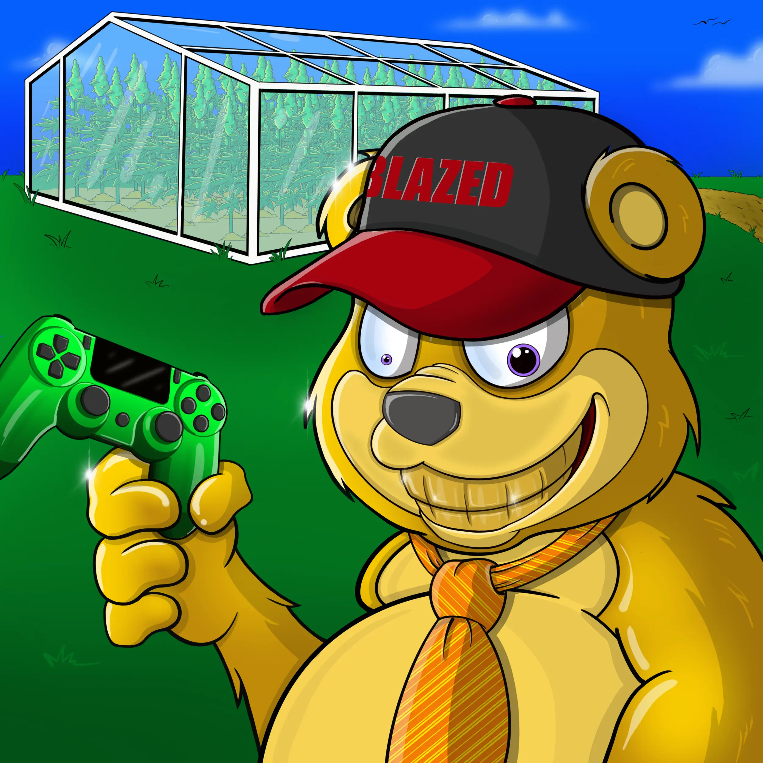 Burnin Bears #722 NFT on Algorand