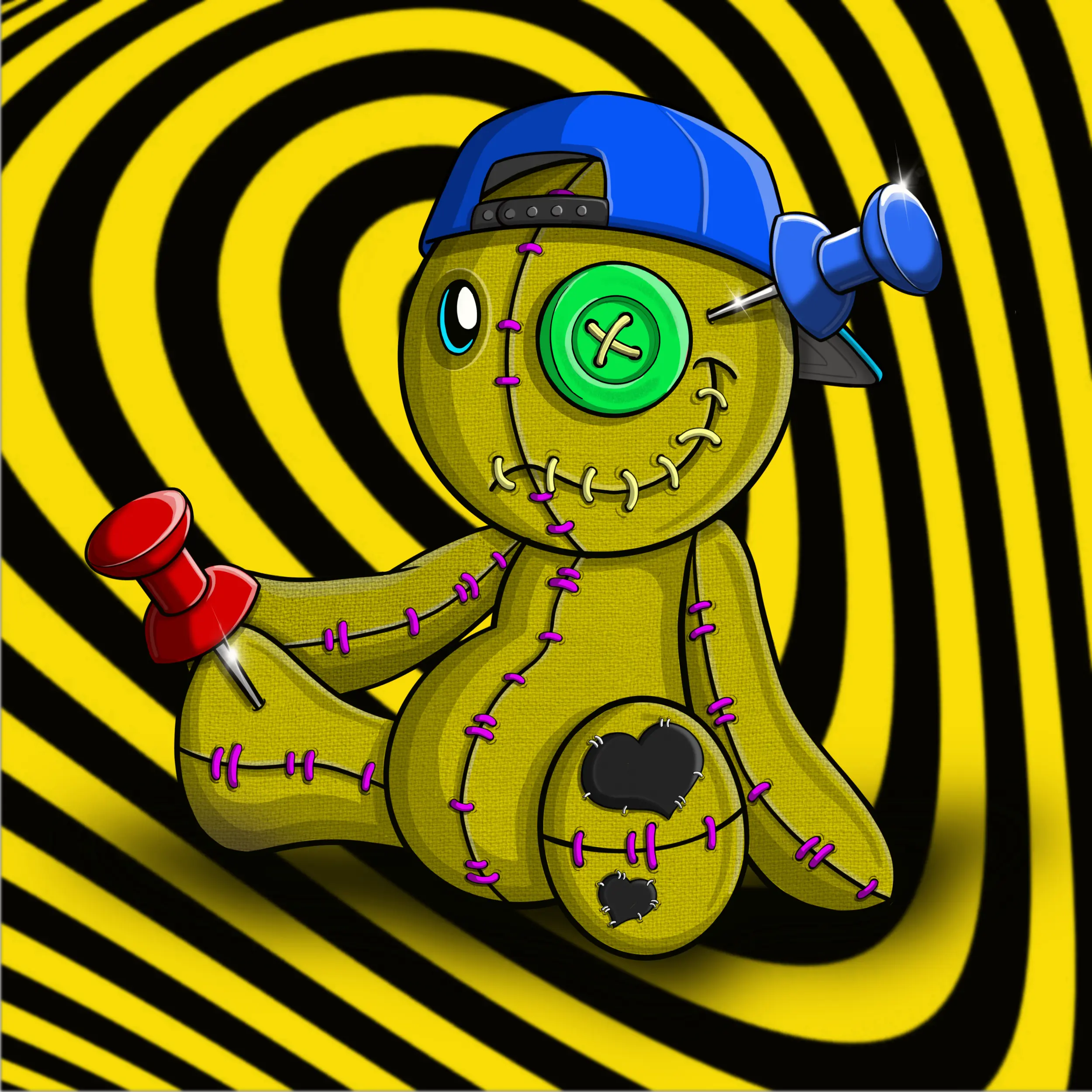 Trippy Stitch #496 NFT on Algorand