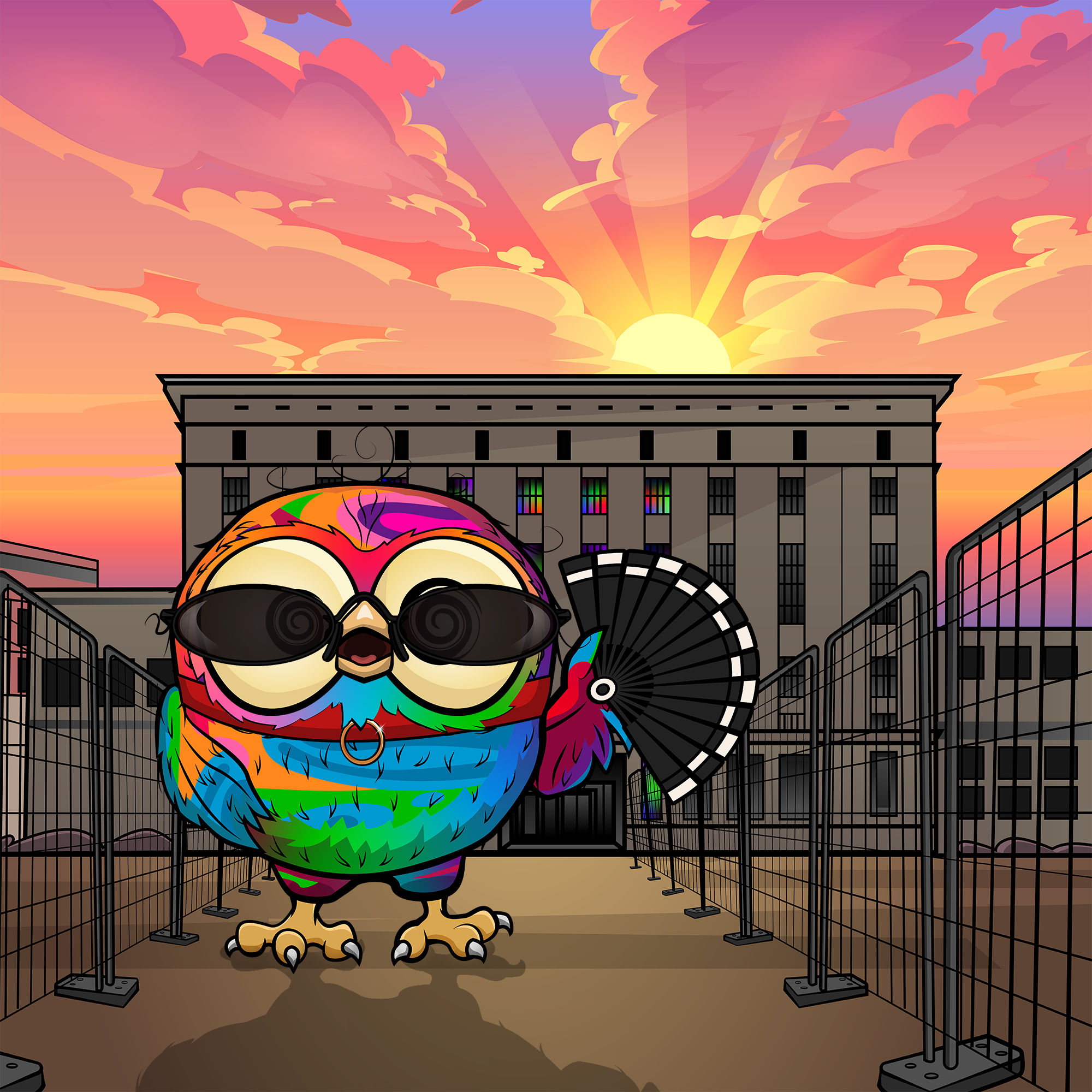 cryptOOwl 142 NFT on Algorand