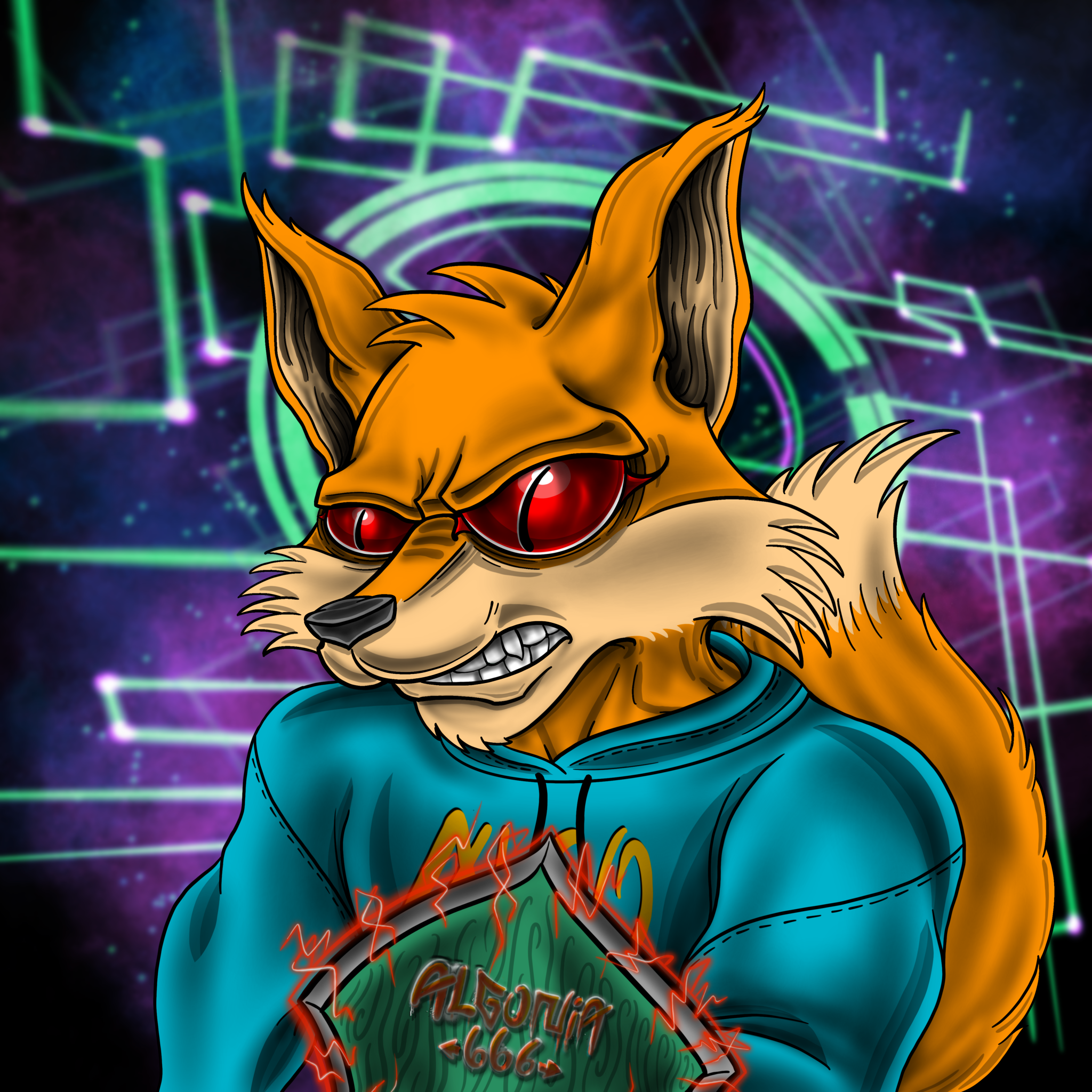 AlgoFoxCREW #478 NFT on Algorand