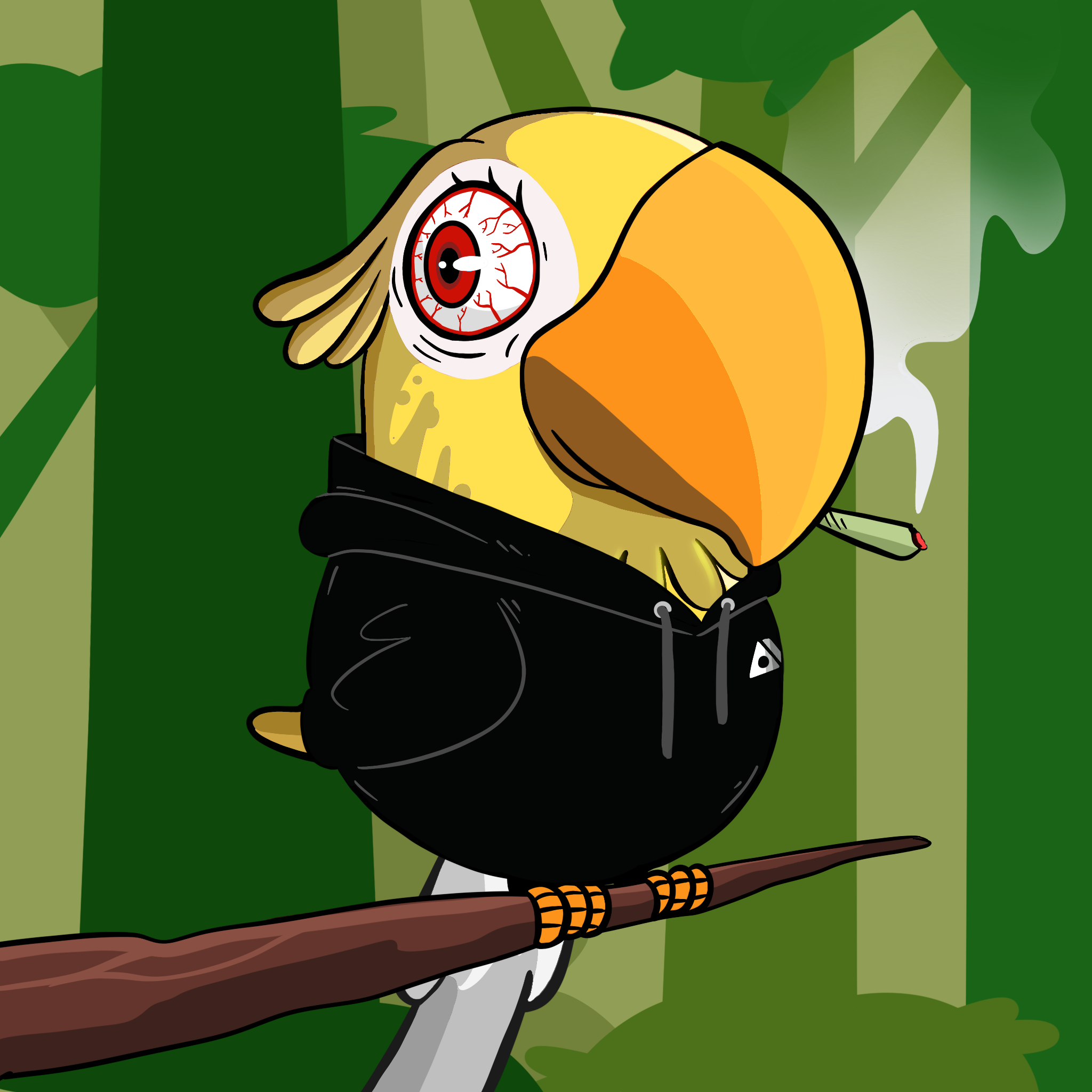 Ruffled Feathers #002 NFT on Algorand
