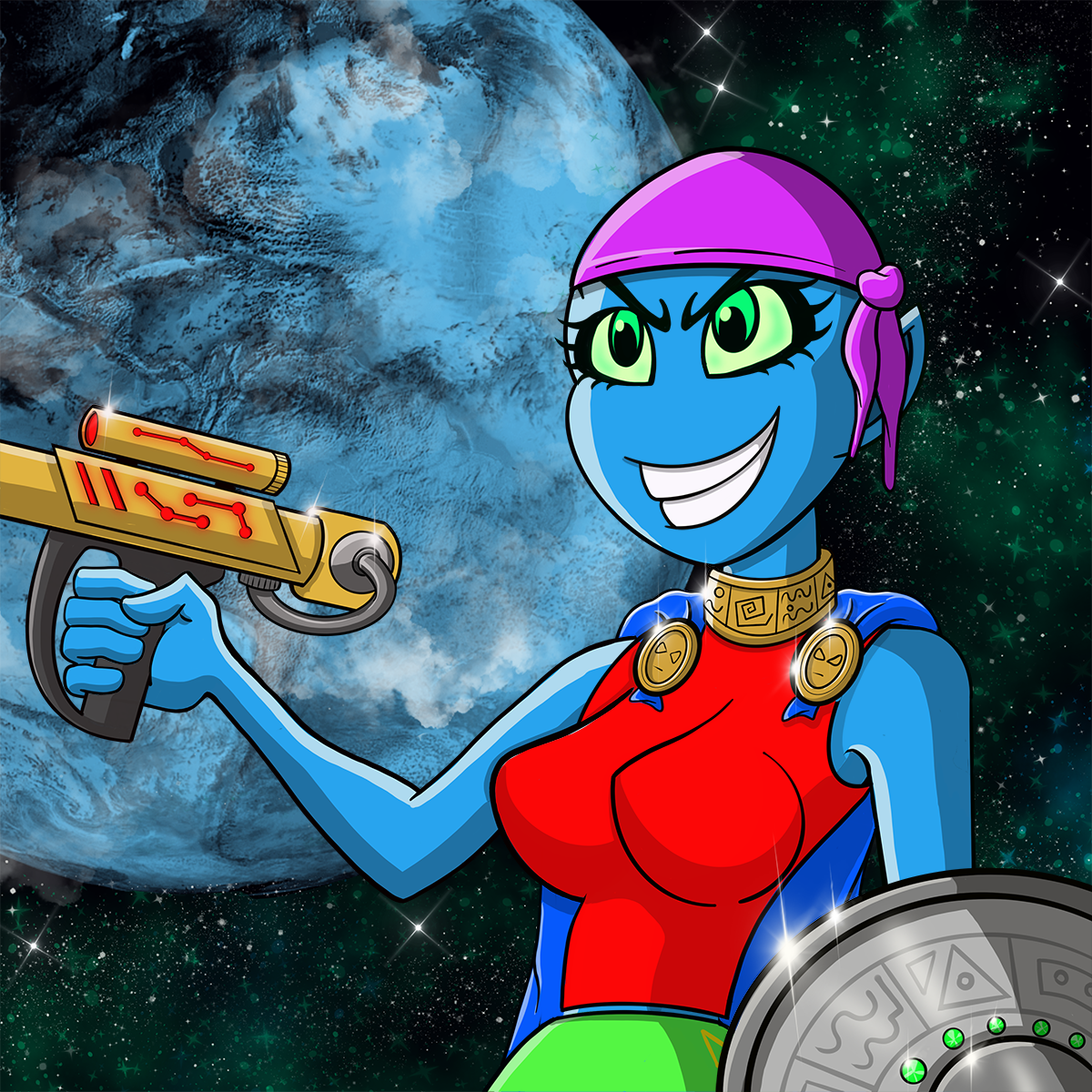 Incognito Alien Club GEN2 #388 NFT on Algorand