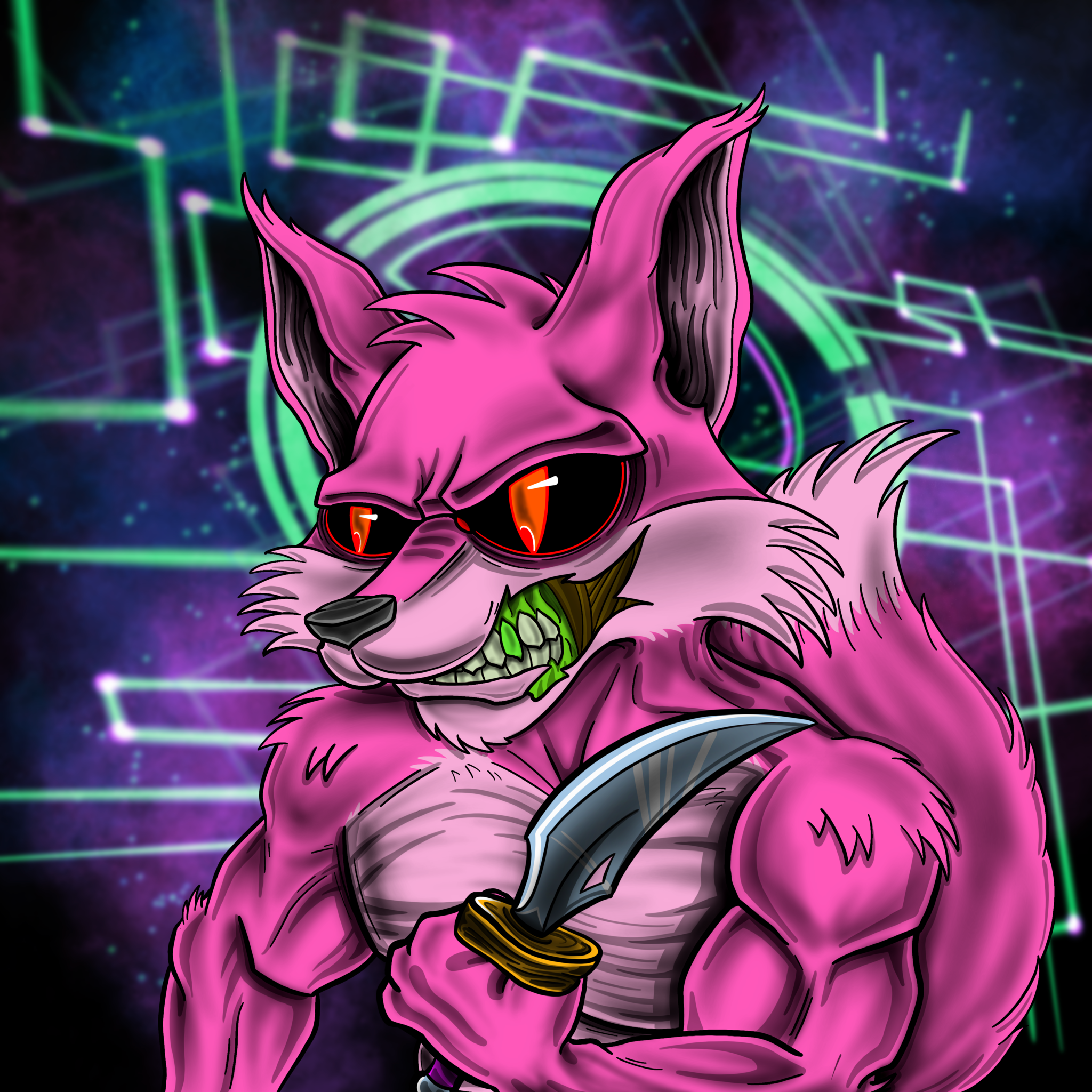 AlgoFoxCREW #30 NFT on Algorand
