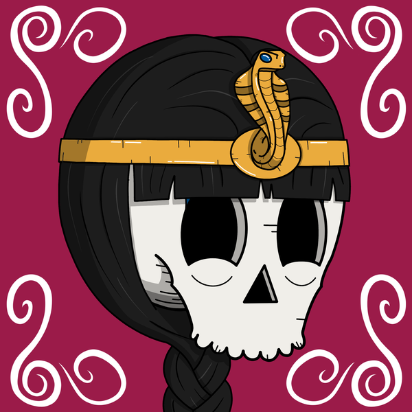 An image of Jolly Cleopatra - Skull