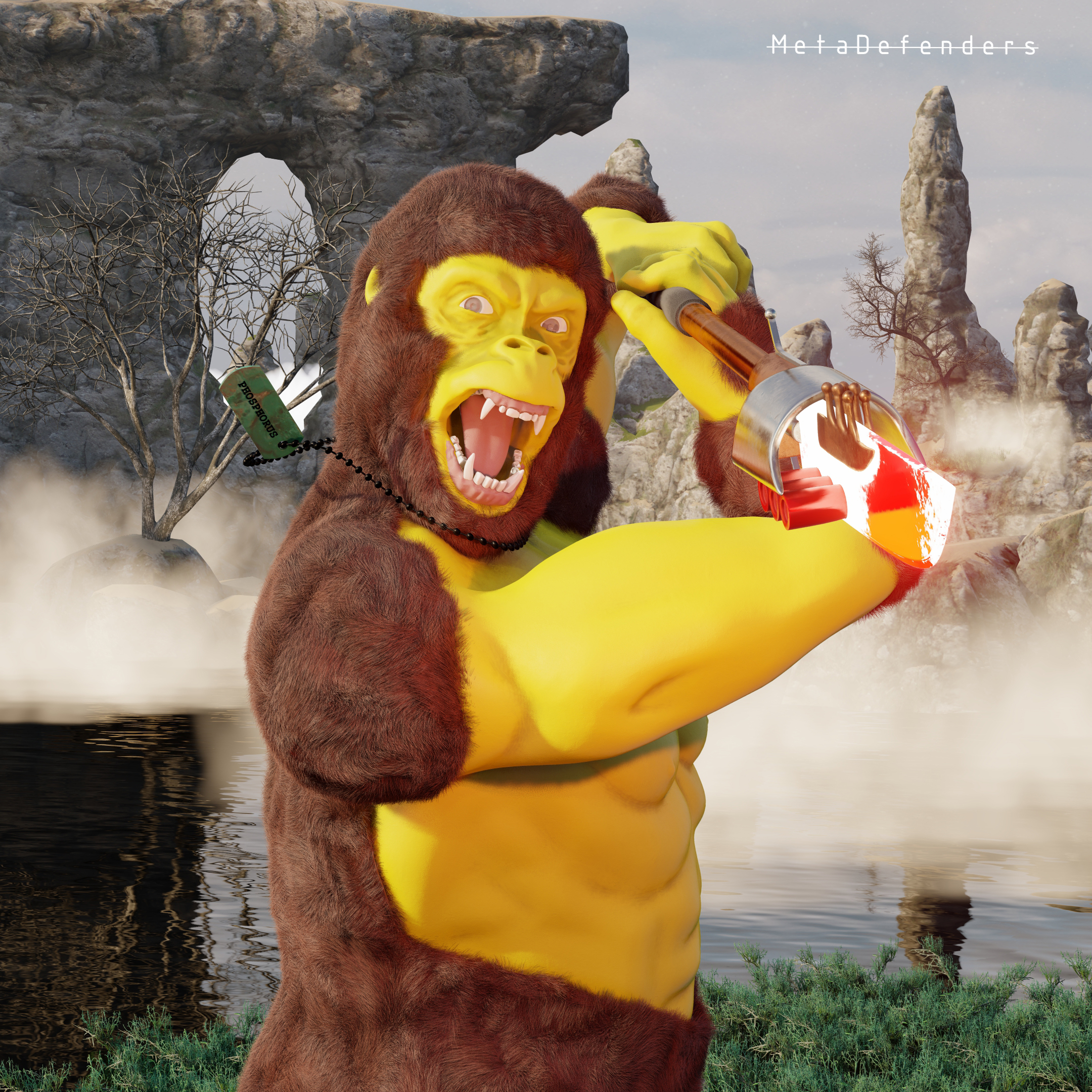 MetaDefender#76 NFT on Algorand