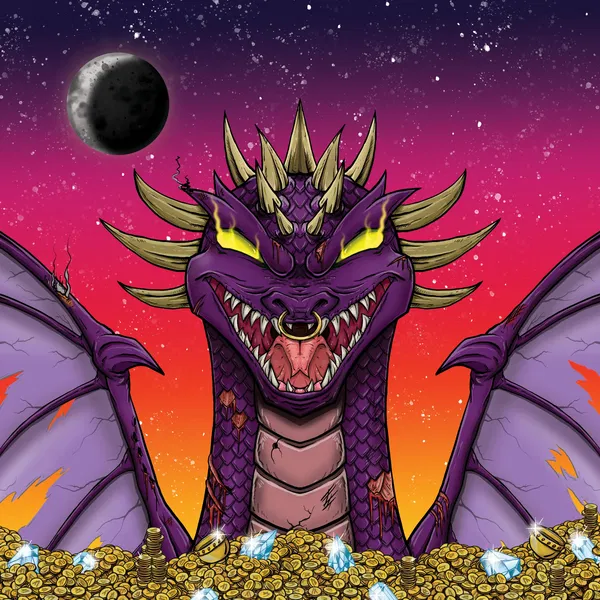 An image of DragonFi Moon Dragons #216