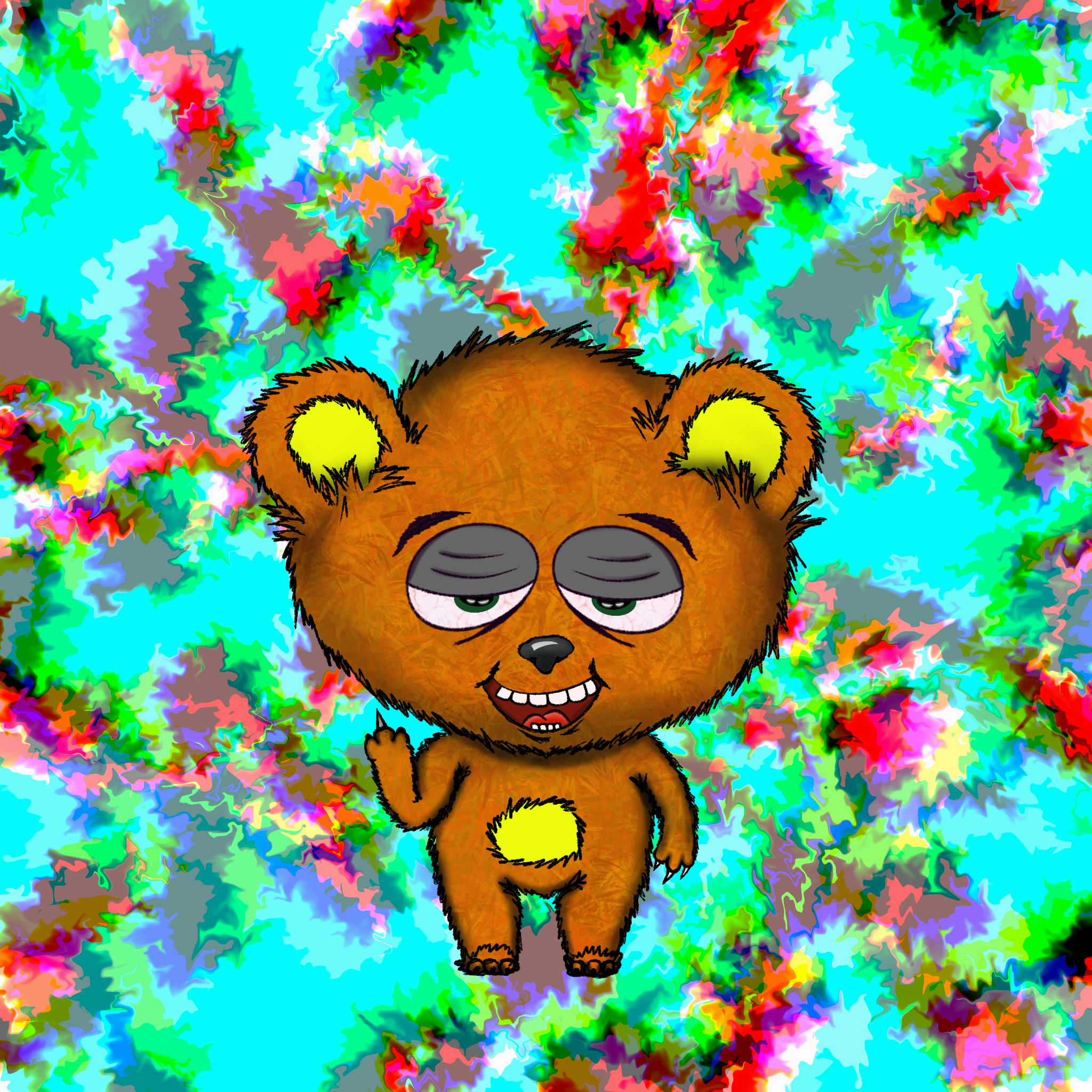 Sketchy Bears #613 NFT on Algorand