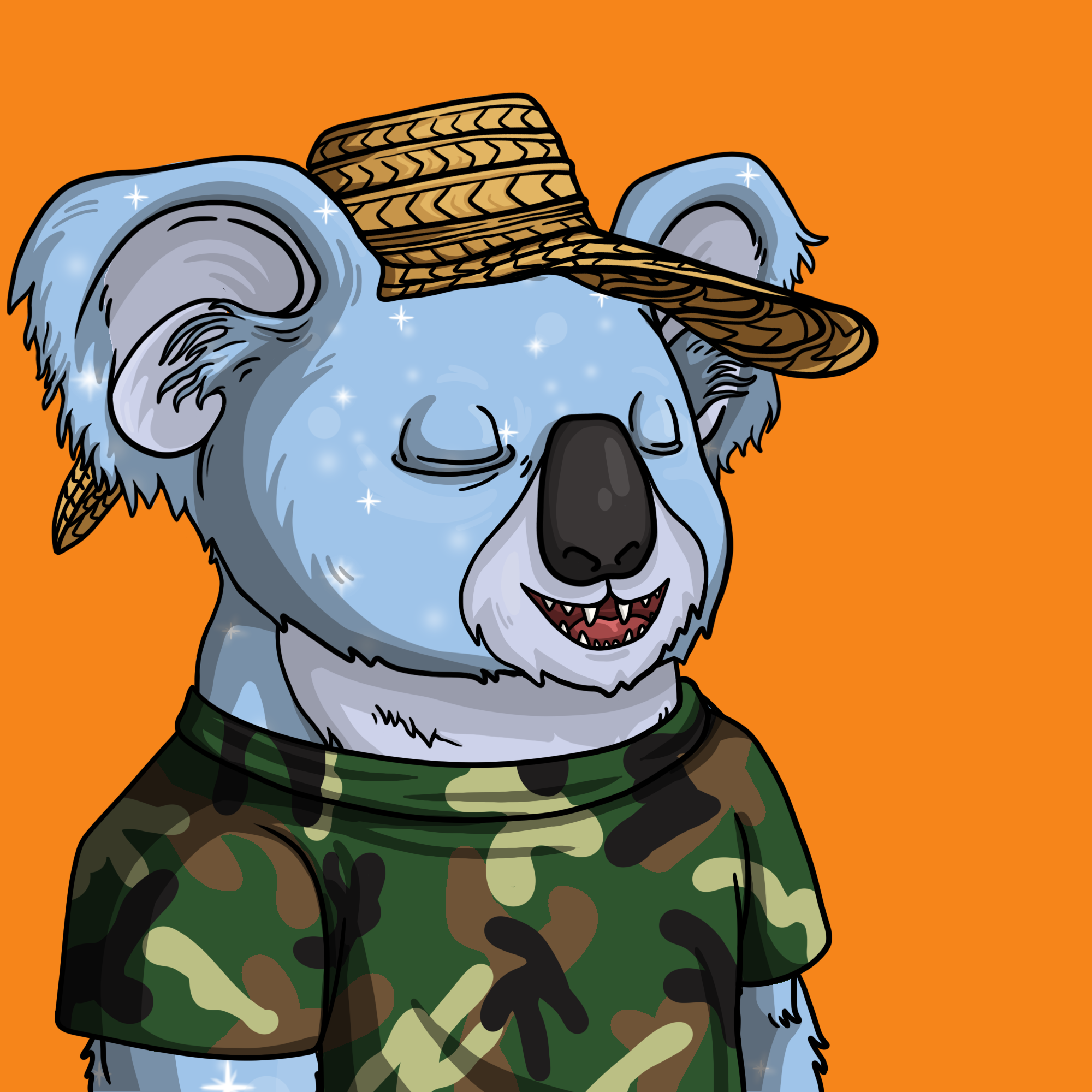 Wildlife Warrior Koala #568 NFT on Algorand