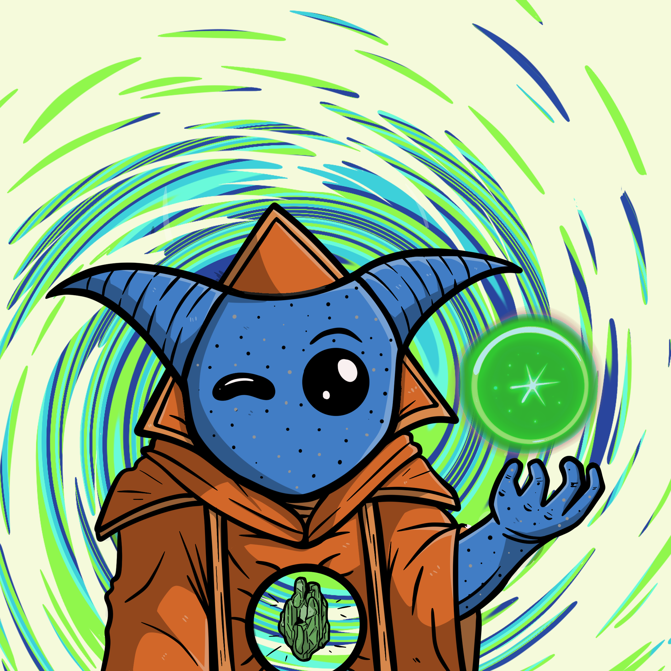 Vivip Wizard #0022 NFT on Algorand