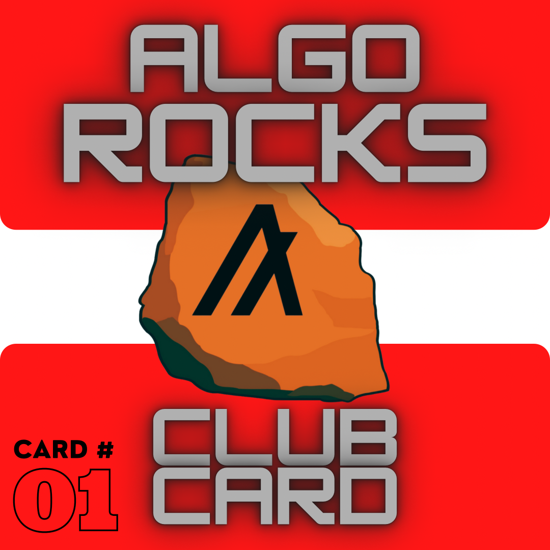 Algo Rocks Club Card 01 NFT on Algorand