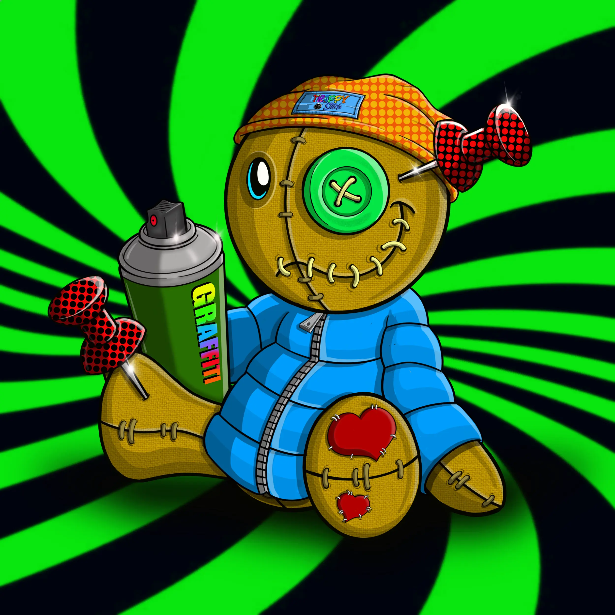 Trippy Stitch #1274 NFT on Algorand