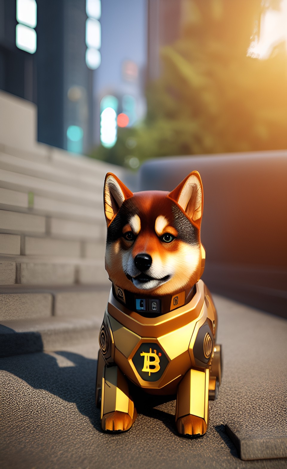 Cyborg Doge NFT on Algorand