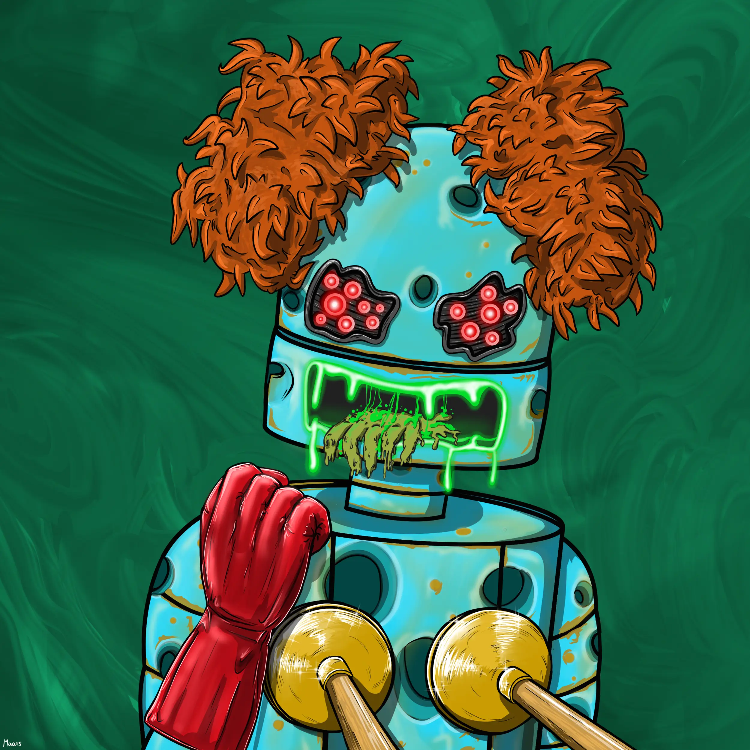 Mental Marvin #872 NFT on Algorand