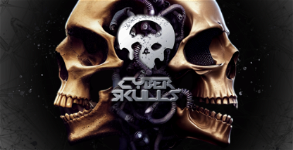 Cyber Skulls 4K wallpaper (3)