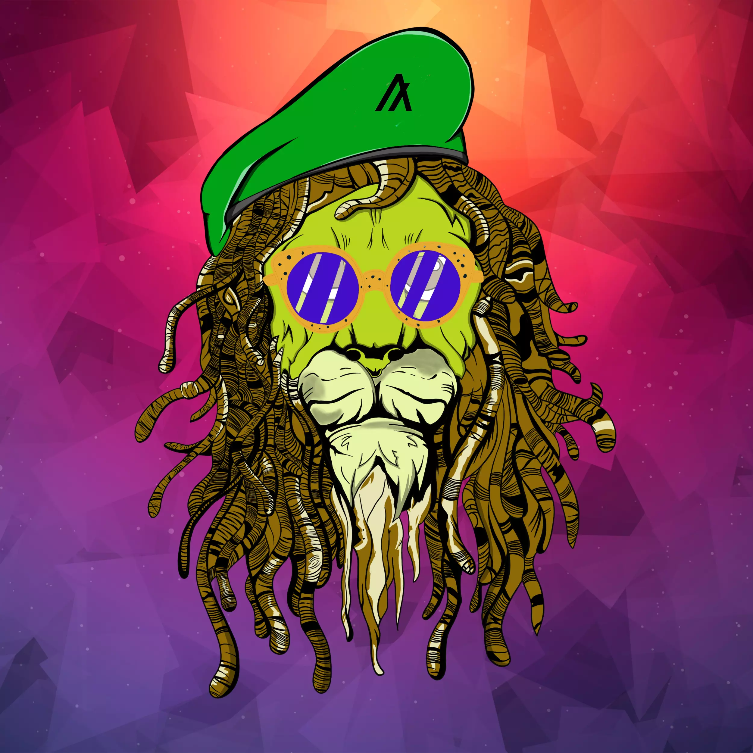 Reggae Lions #159 NFT on Algorand