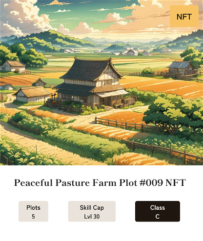 Peaceful Pasture Farm Plot #009