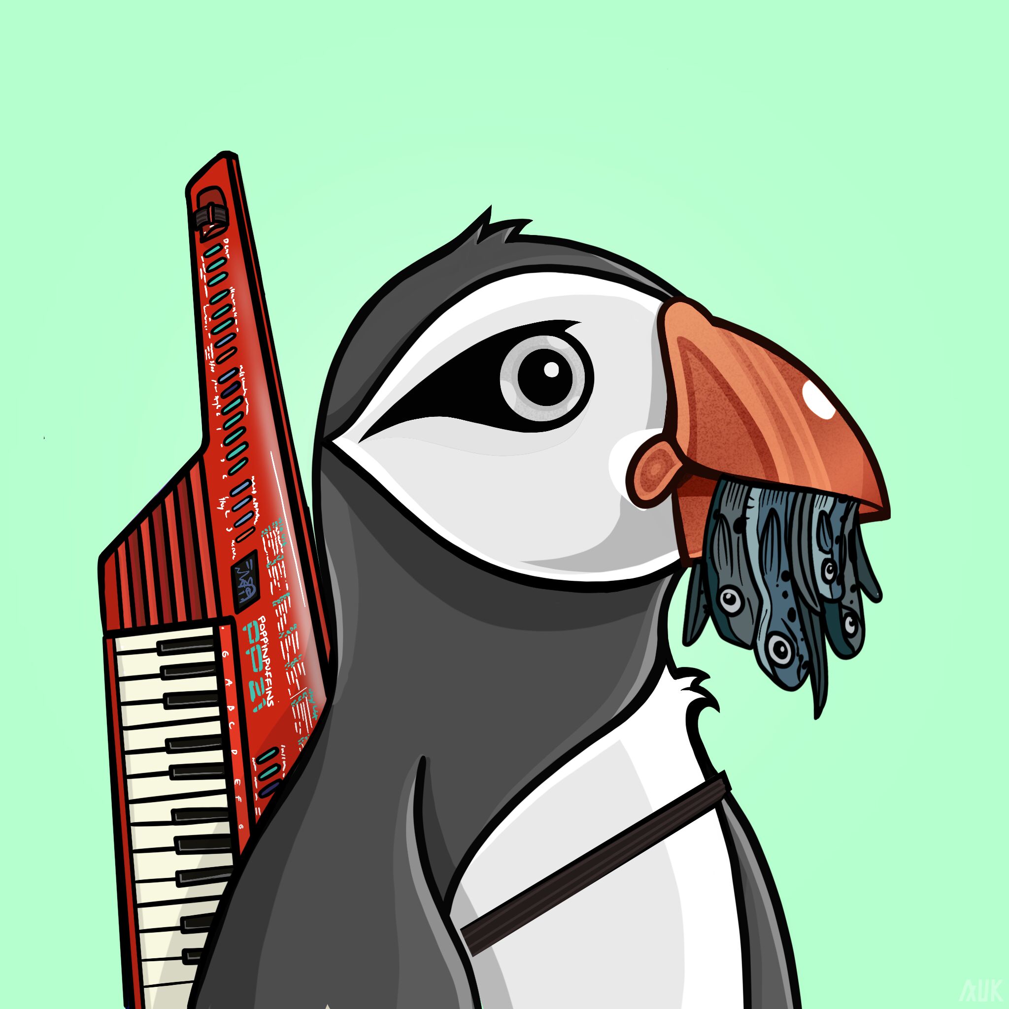 Poppin Puffins #1181 NFT on Algorand