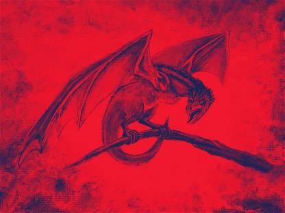 Perching Dragon (RED)
