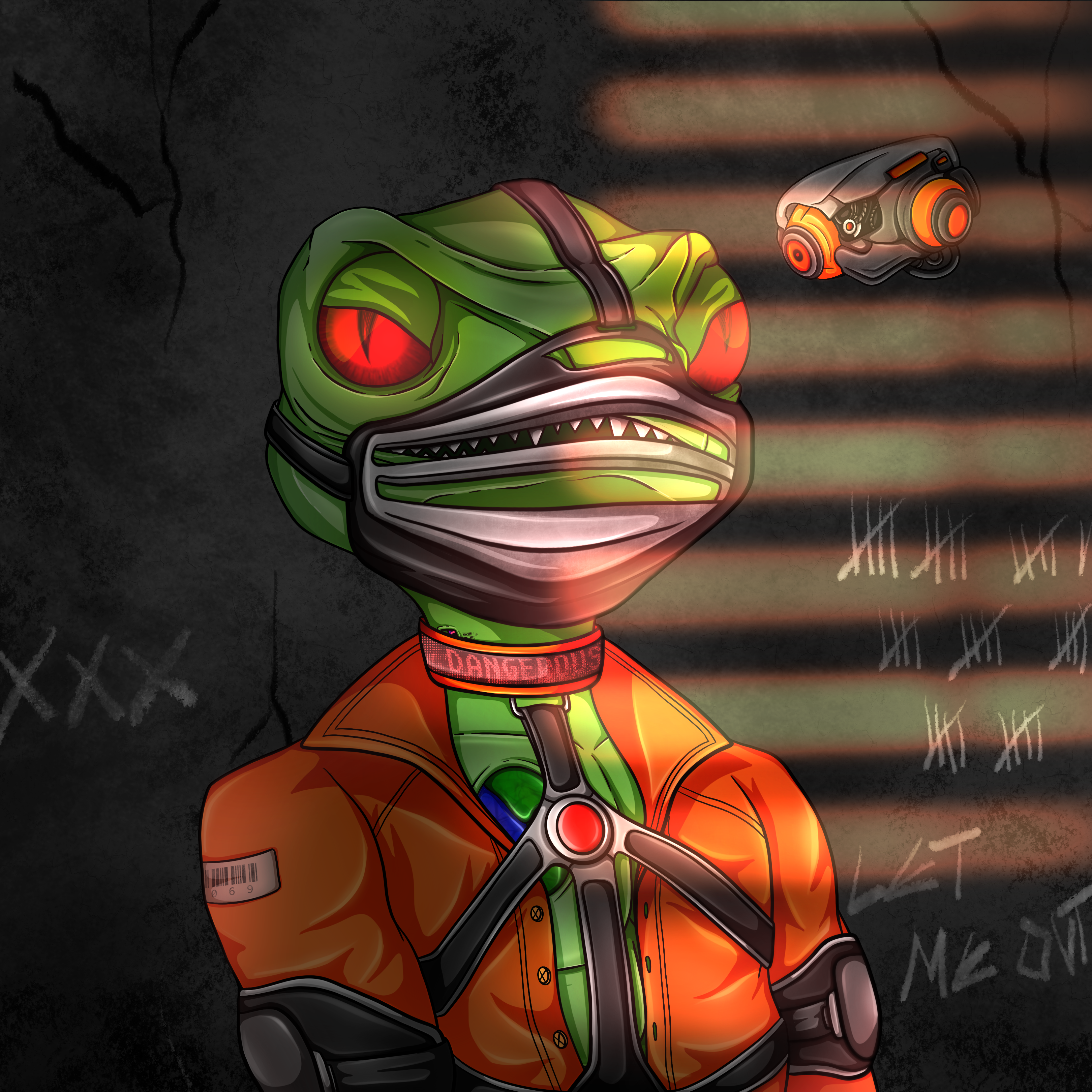 MIA Cyber Squad 032 NFT on Algorand