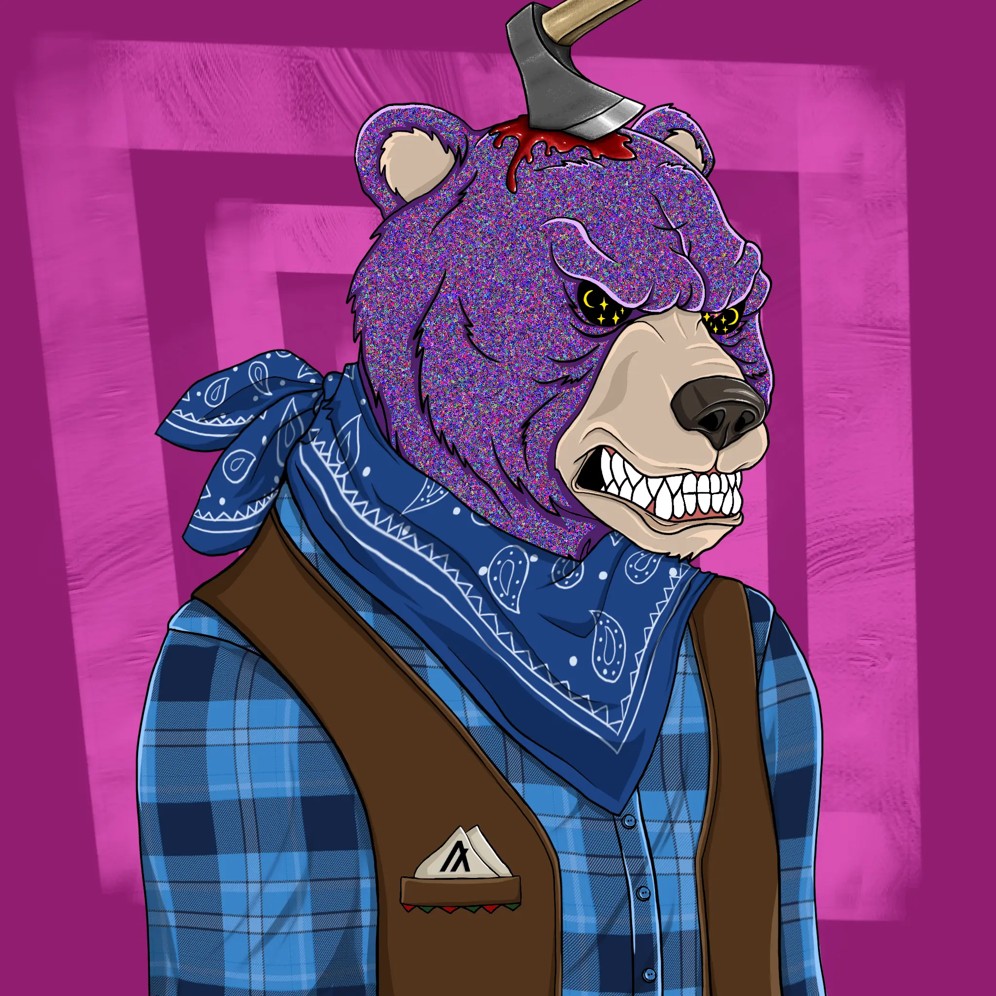 Mad Bears #1333 NFT on Algorand