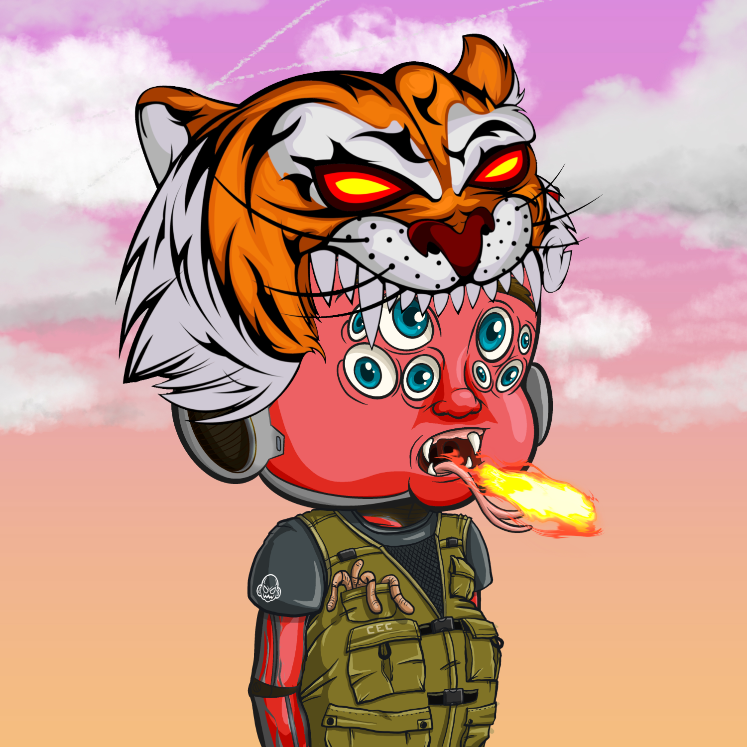 CRAZY CLONE 419 NFT on Algorand