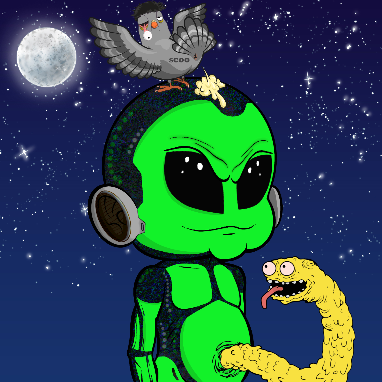 CRAZY CLONE 436 NFT on Algorand