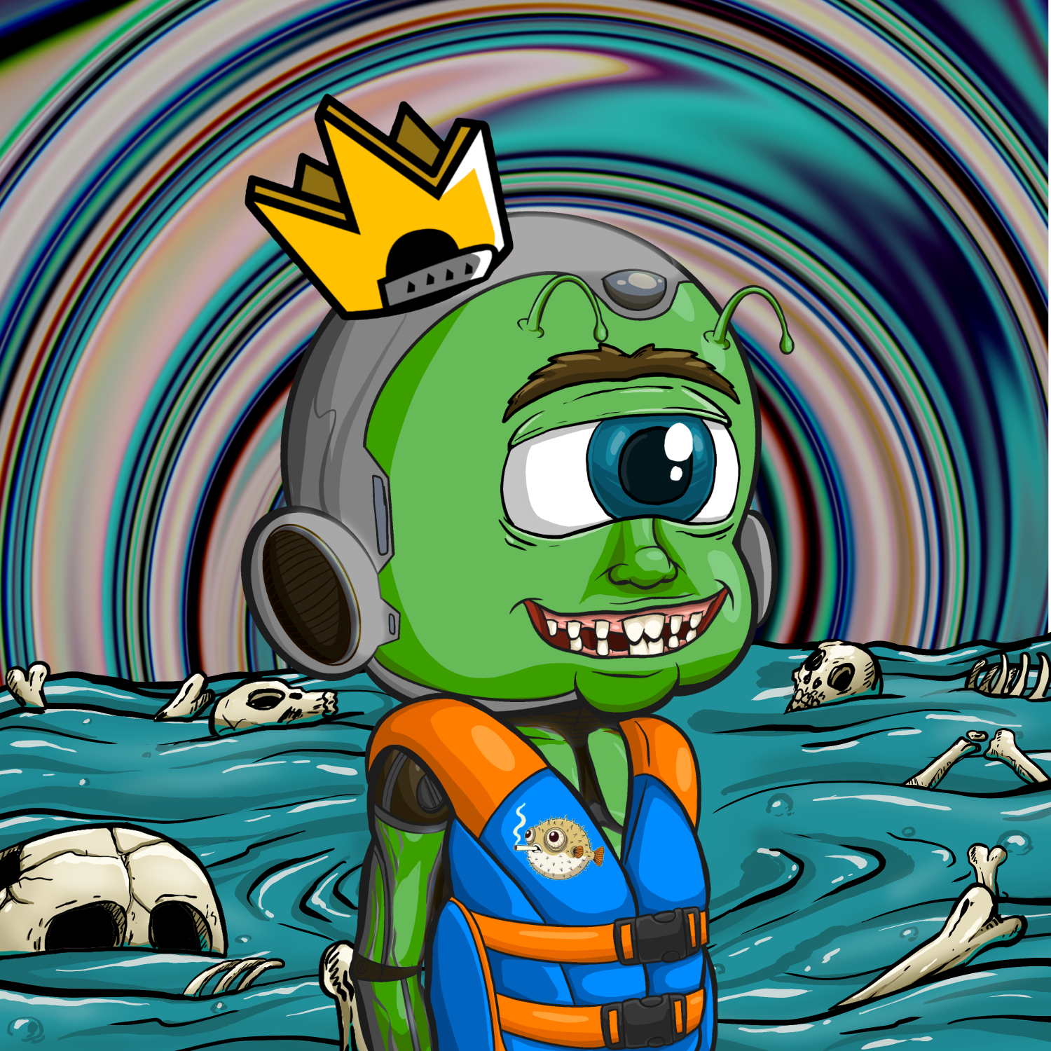 CRAZY CLONE 444 NFT on Algorand