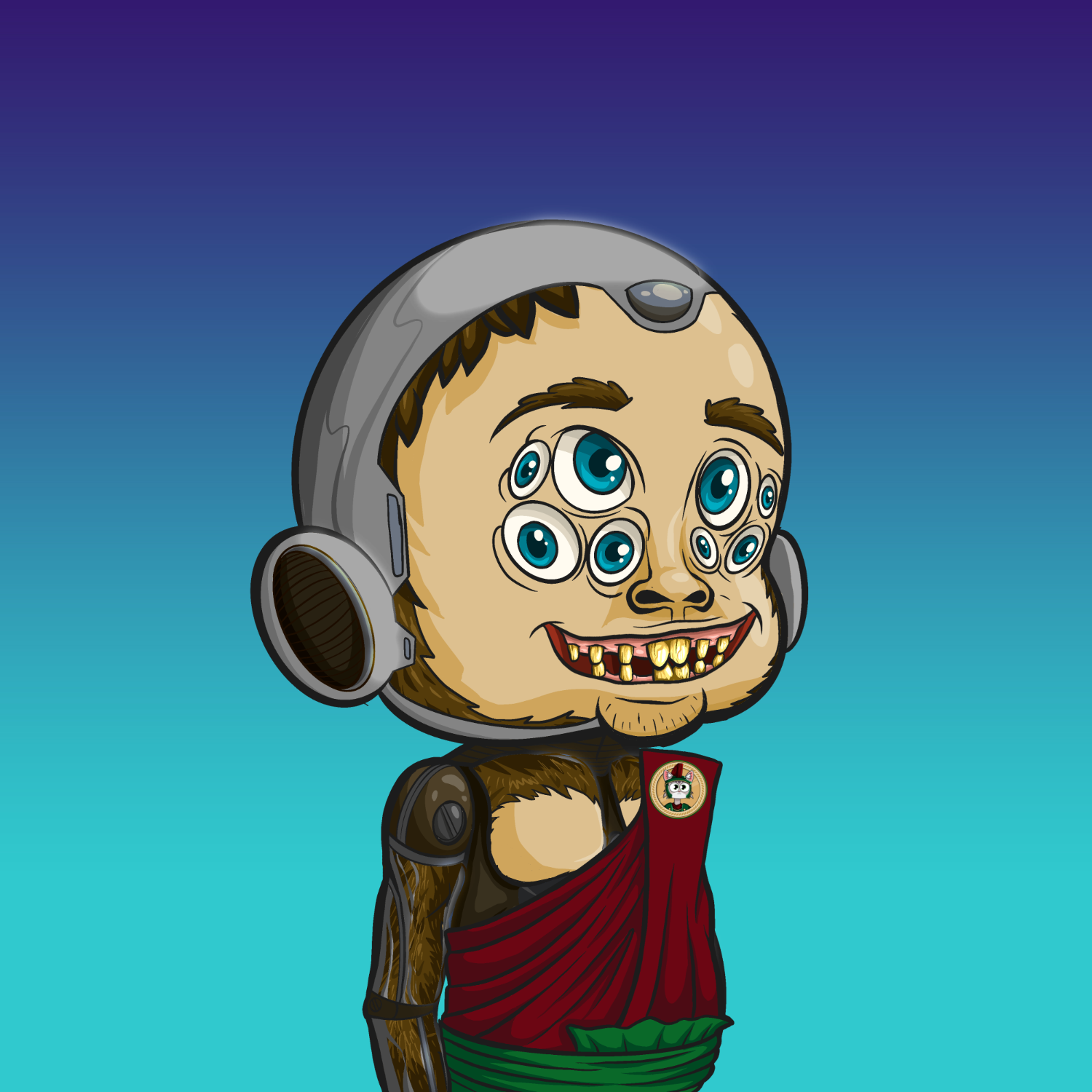 CRAZY CLONE 445 NFT on Algorand