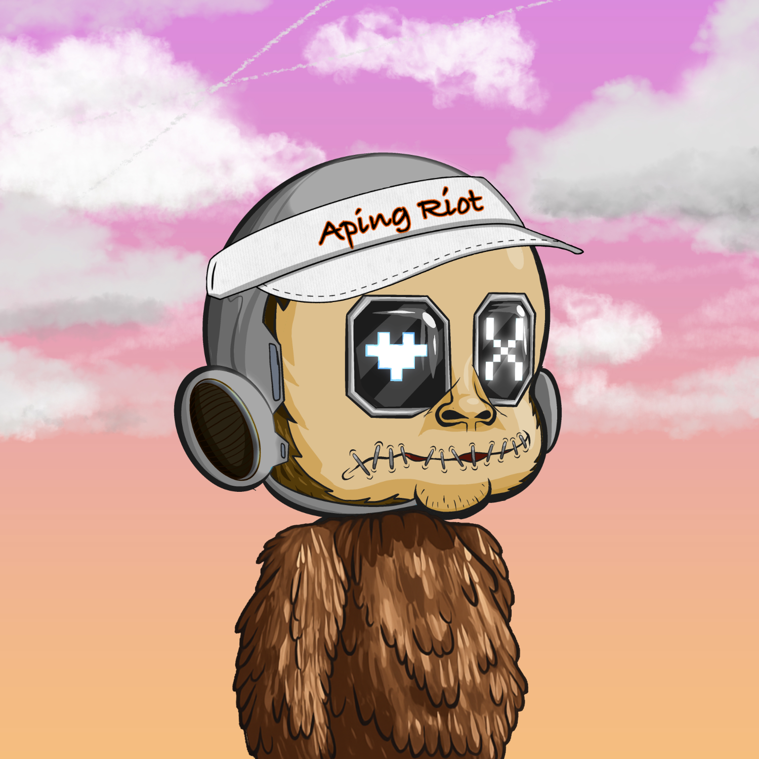 CRAZY CLONE 487 NFT on Algorand