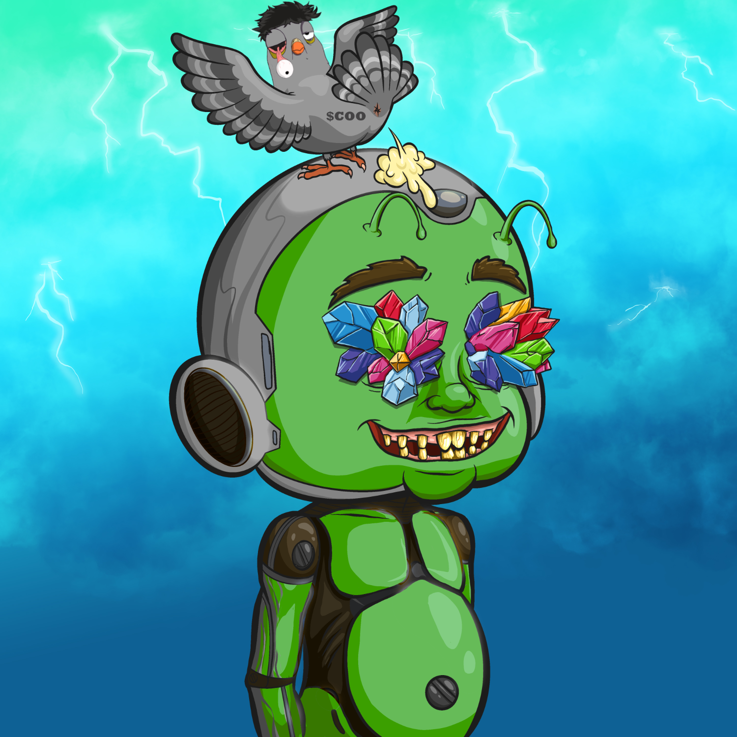 CRAZY CLONE 492 NFT on Algorand