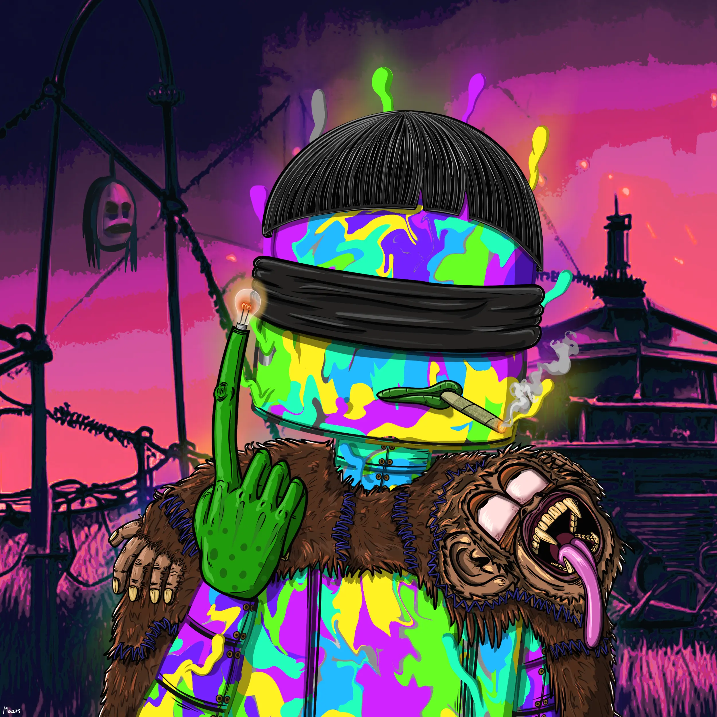 Mental Marvin #2667 NFT on Algorand